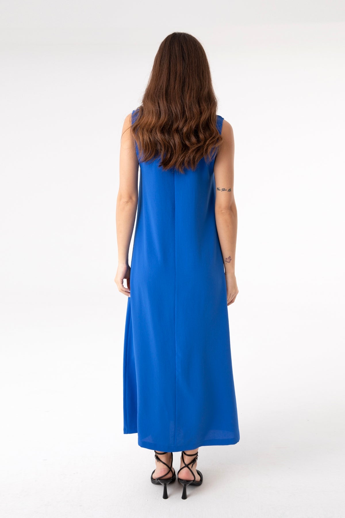 Kadın Kolsuz Basic İçlik Elbise - 10222ELB