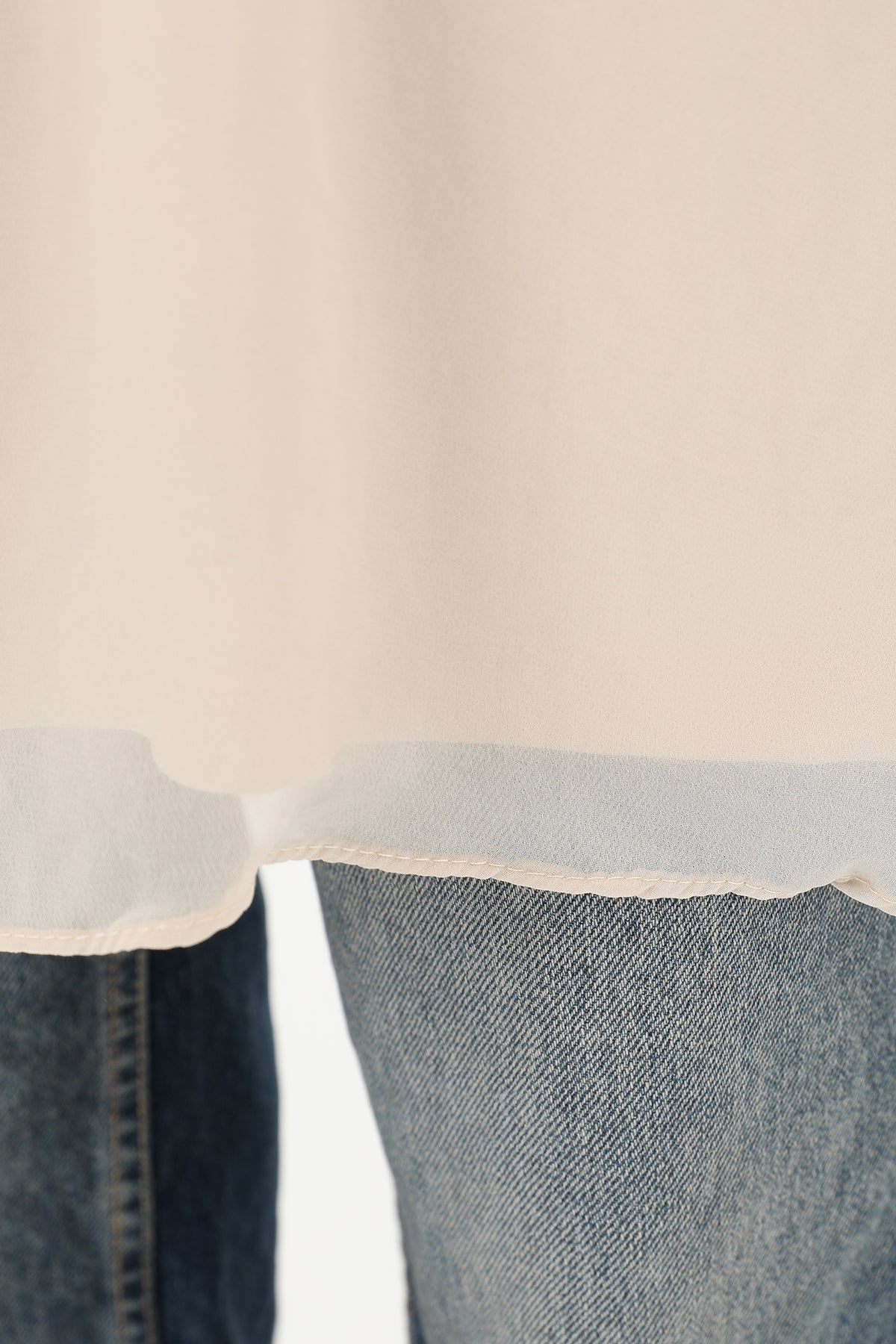 Kadın Basic Uzun T-Shirt -10271TUN