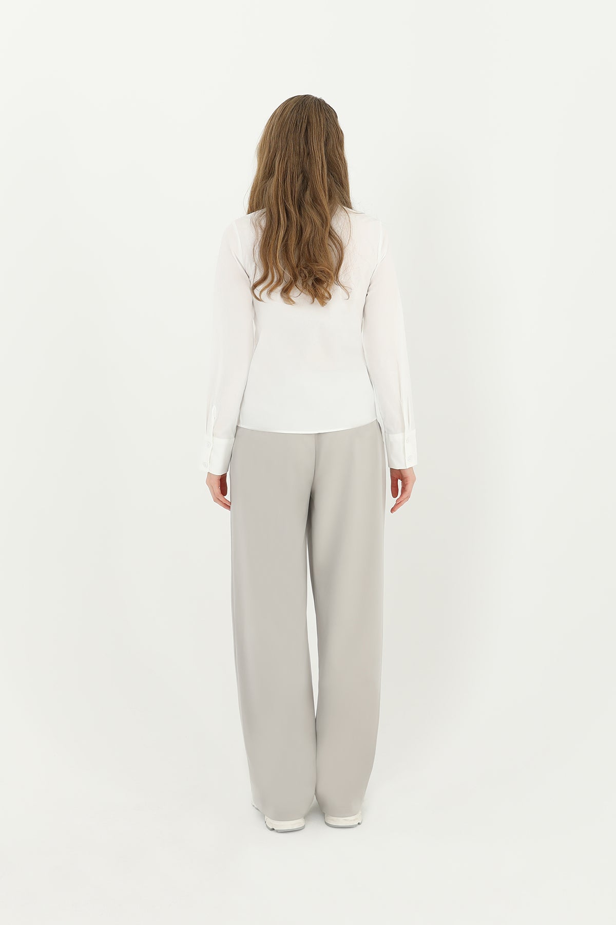 Kadın Kısa Gömlek - 24S-31611GML