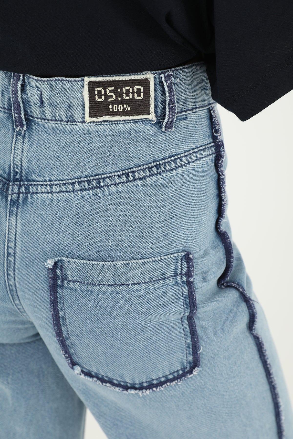 Kadın Şerit Detaylı Geniş Paça Pantolon - 31625PNT