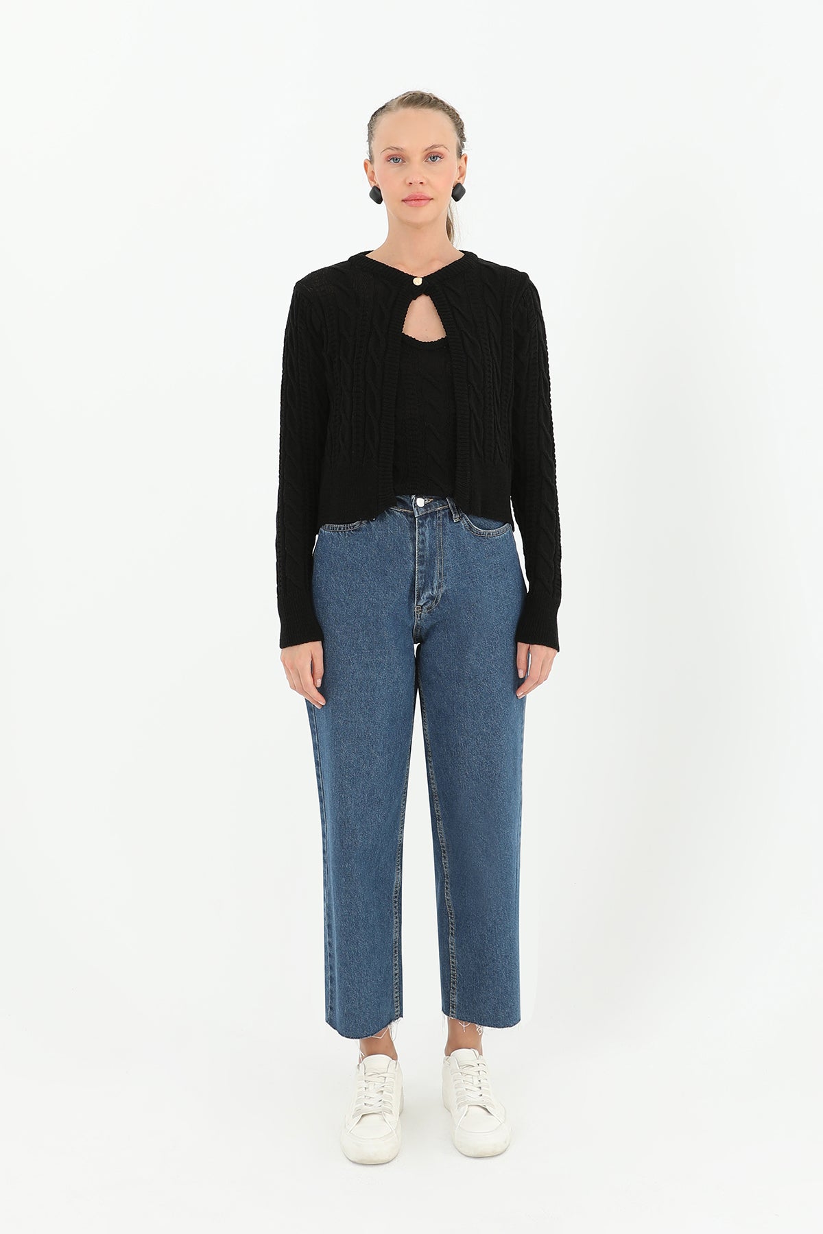 Kadın Örme Üst Ve Alt Takım - 31778TKS