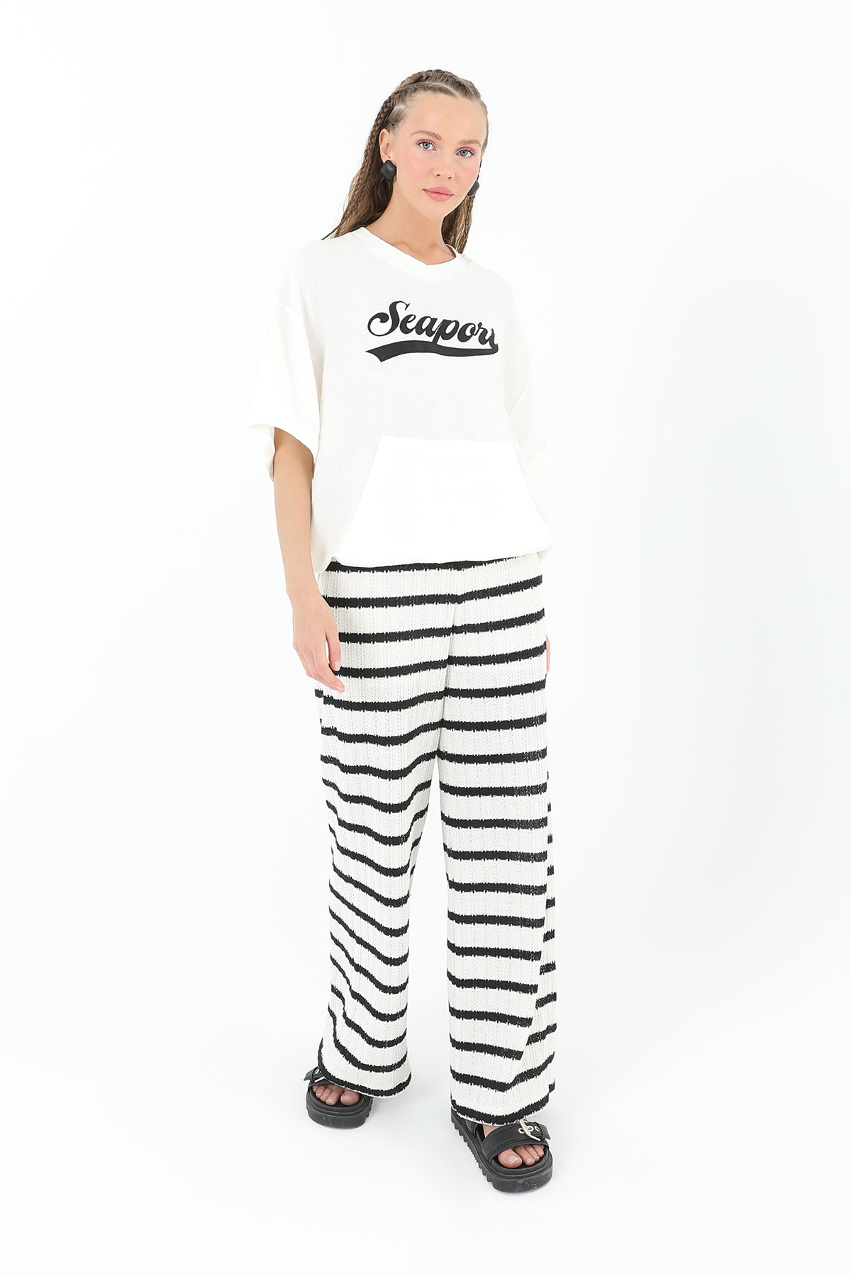 Kadın Örme Pantolon - 31821PNT