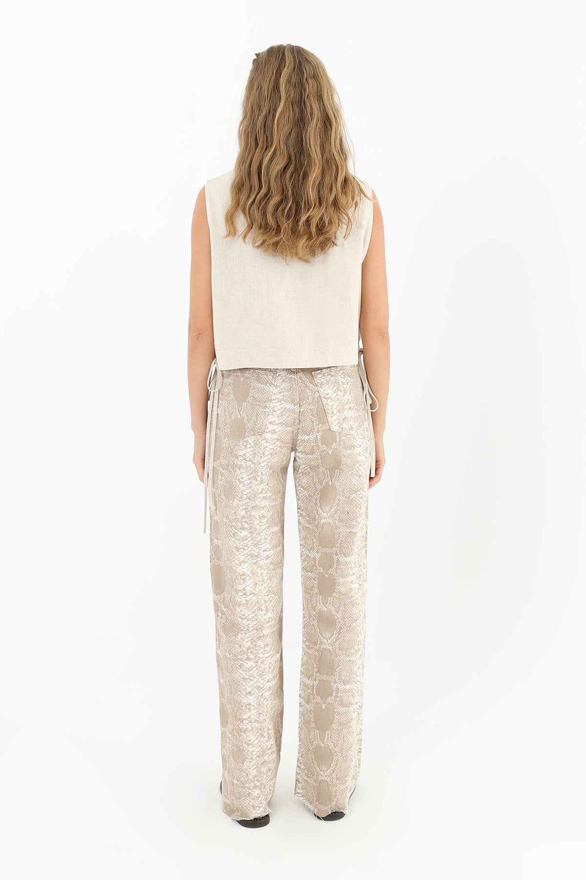 Kadın Desenli Pantolon - 31894