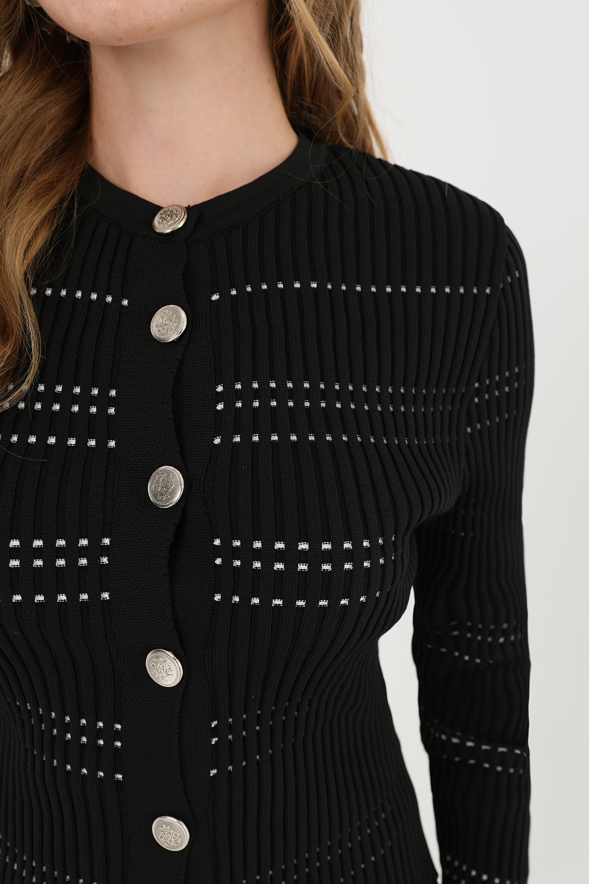 Kadın Triko Etekli Takım - 14263TKS