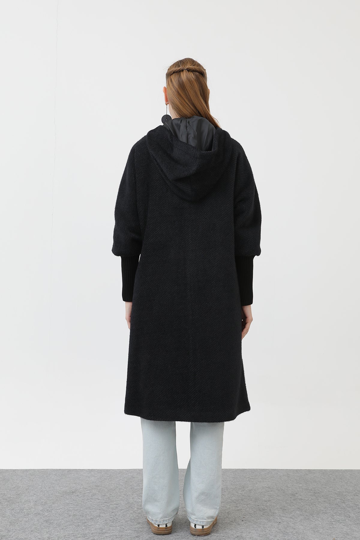 Kadın Kol Detaylı Kaban -15196KBN