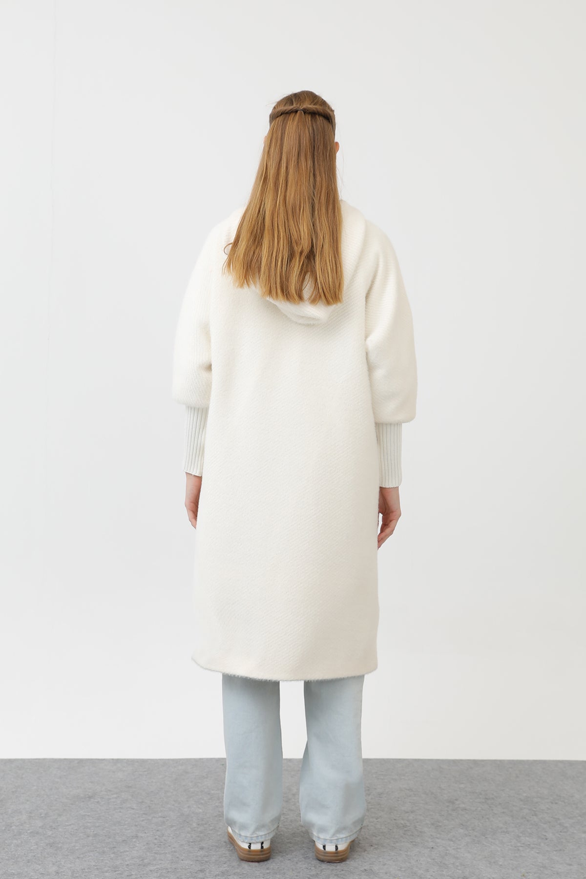 Kadın Kol Detaylı Kaban -15196KBN