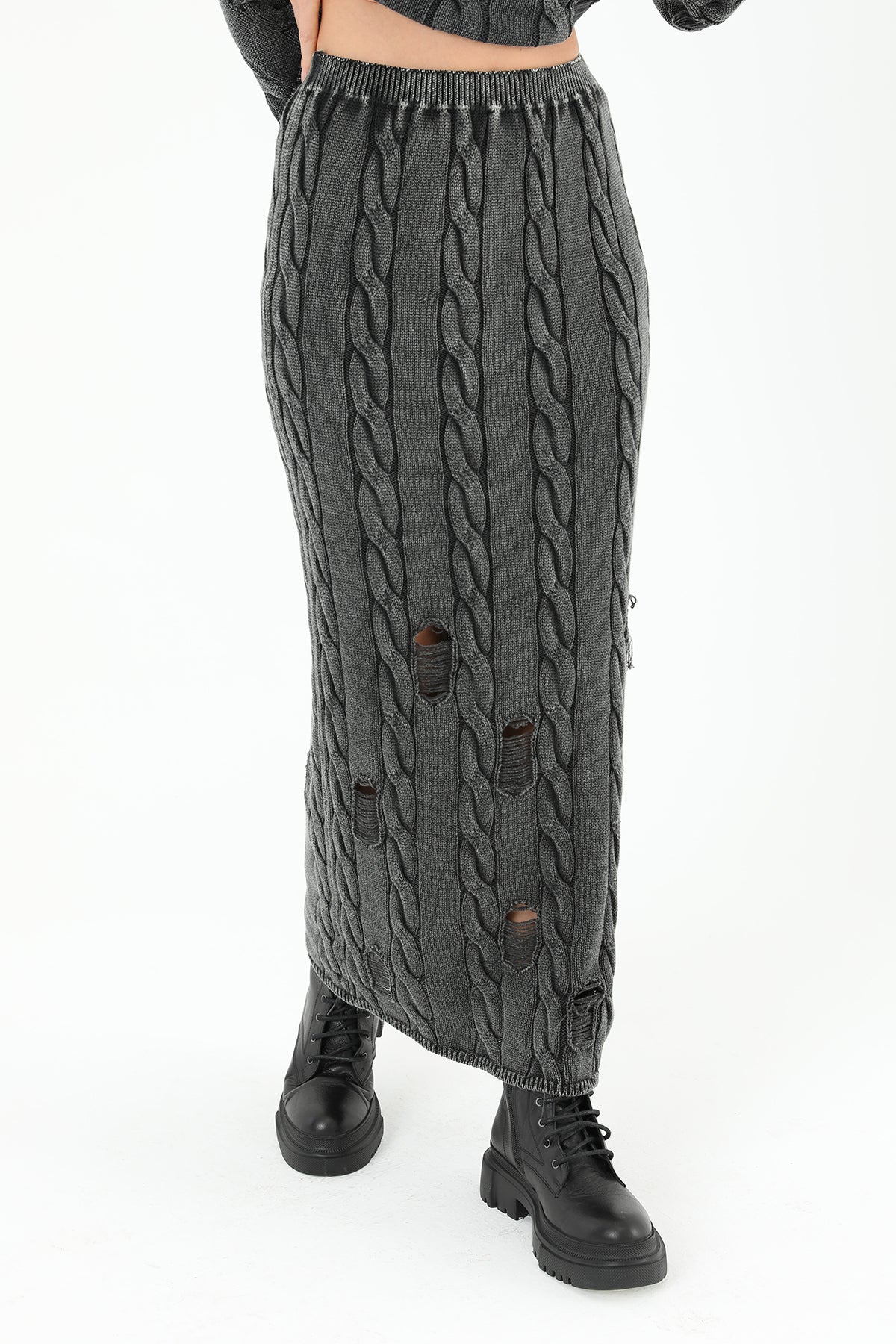 Triko Uzun Etek - 32030ETK