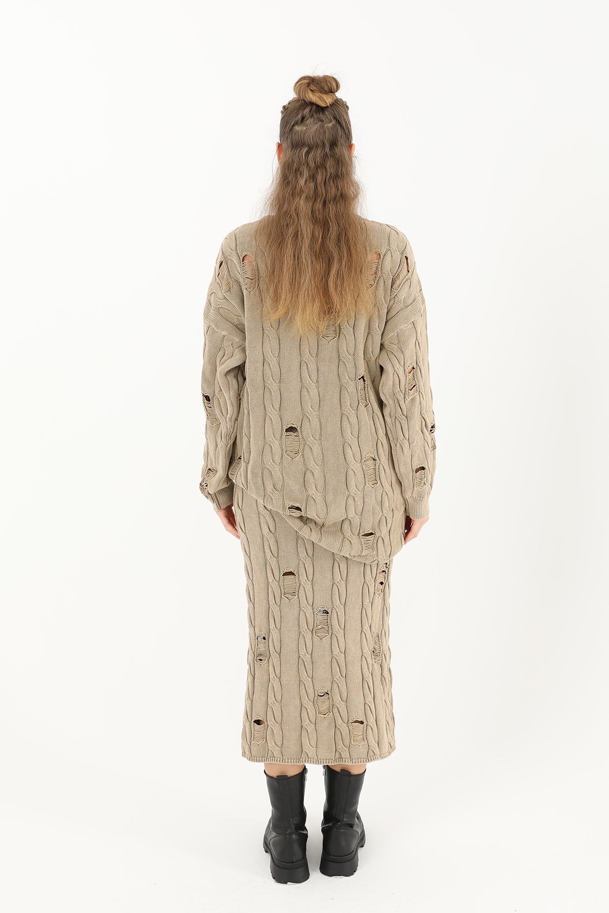 Triko Uzun Etek - 32030ETK