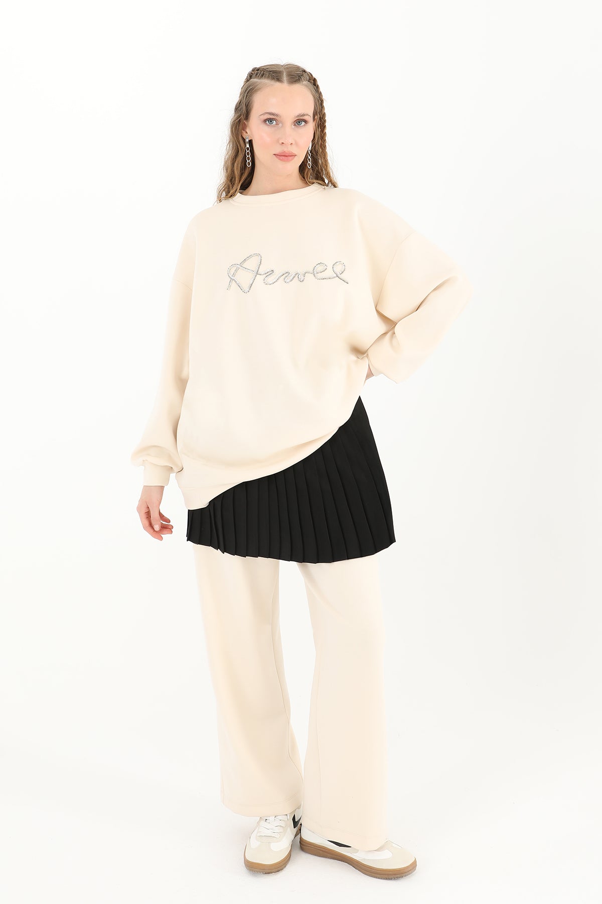 Kadın Pileli İçlik -40002ETK