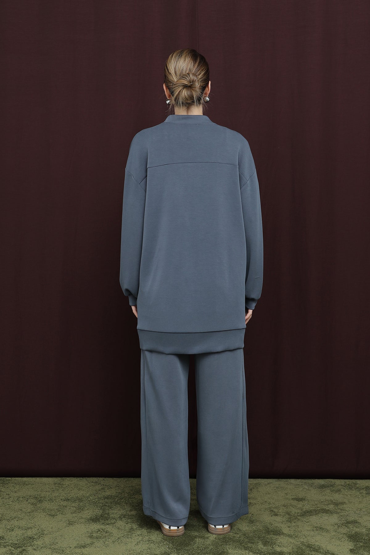 Kadın Nakış Detaylı işlemeli Takım - 14305TKS