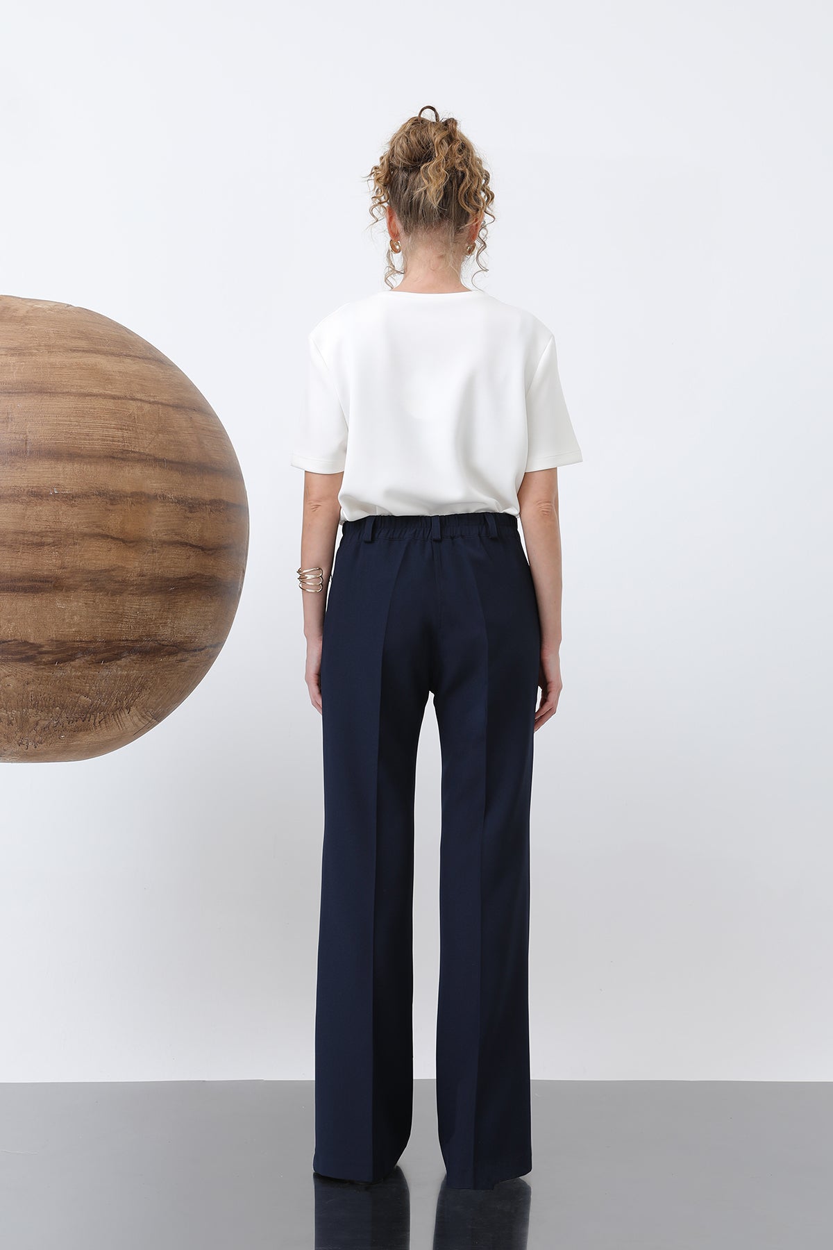 Kadın Nervür Dikişli Pantolon - 18226PNT