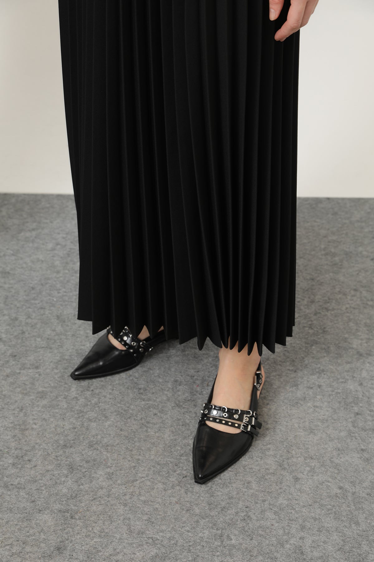 Kadın Pliseli Etek - 18232RTK