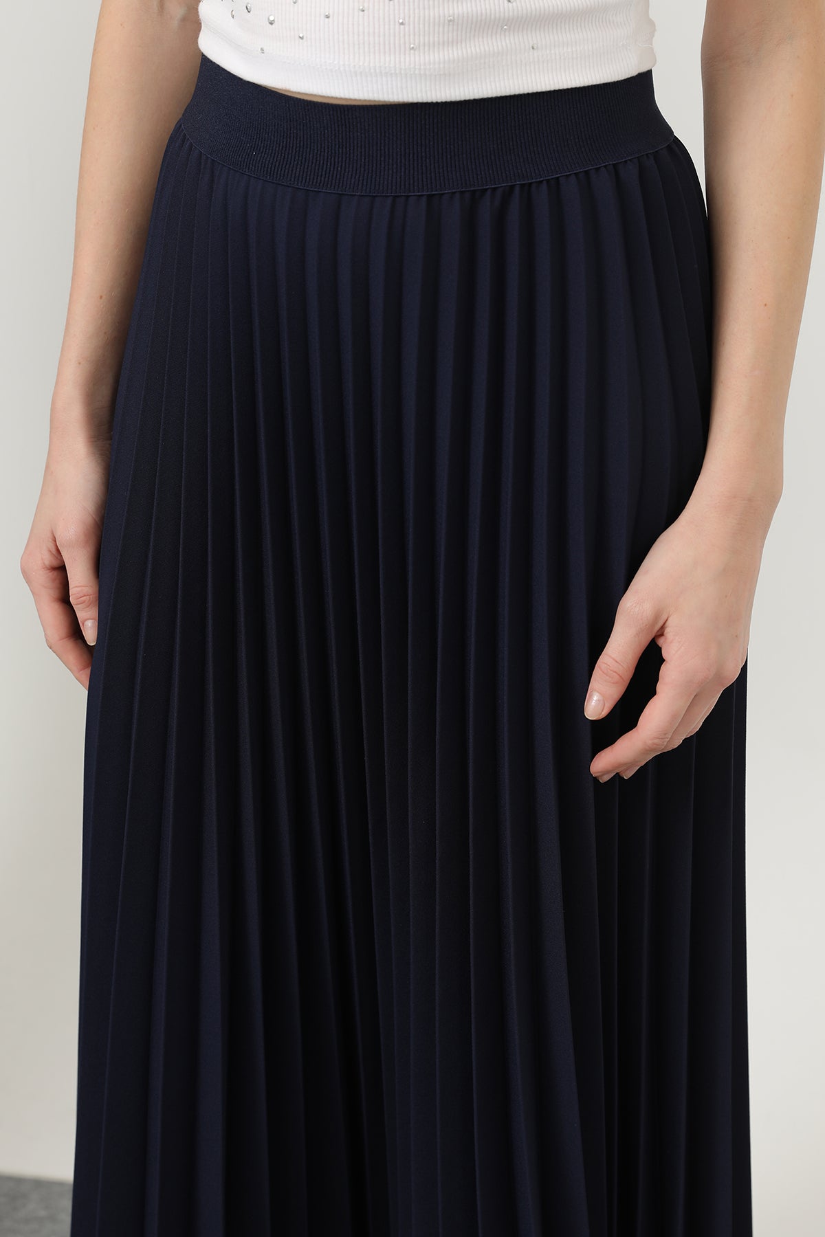 Kadın Pliseli Etek - 18232RTK