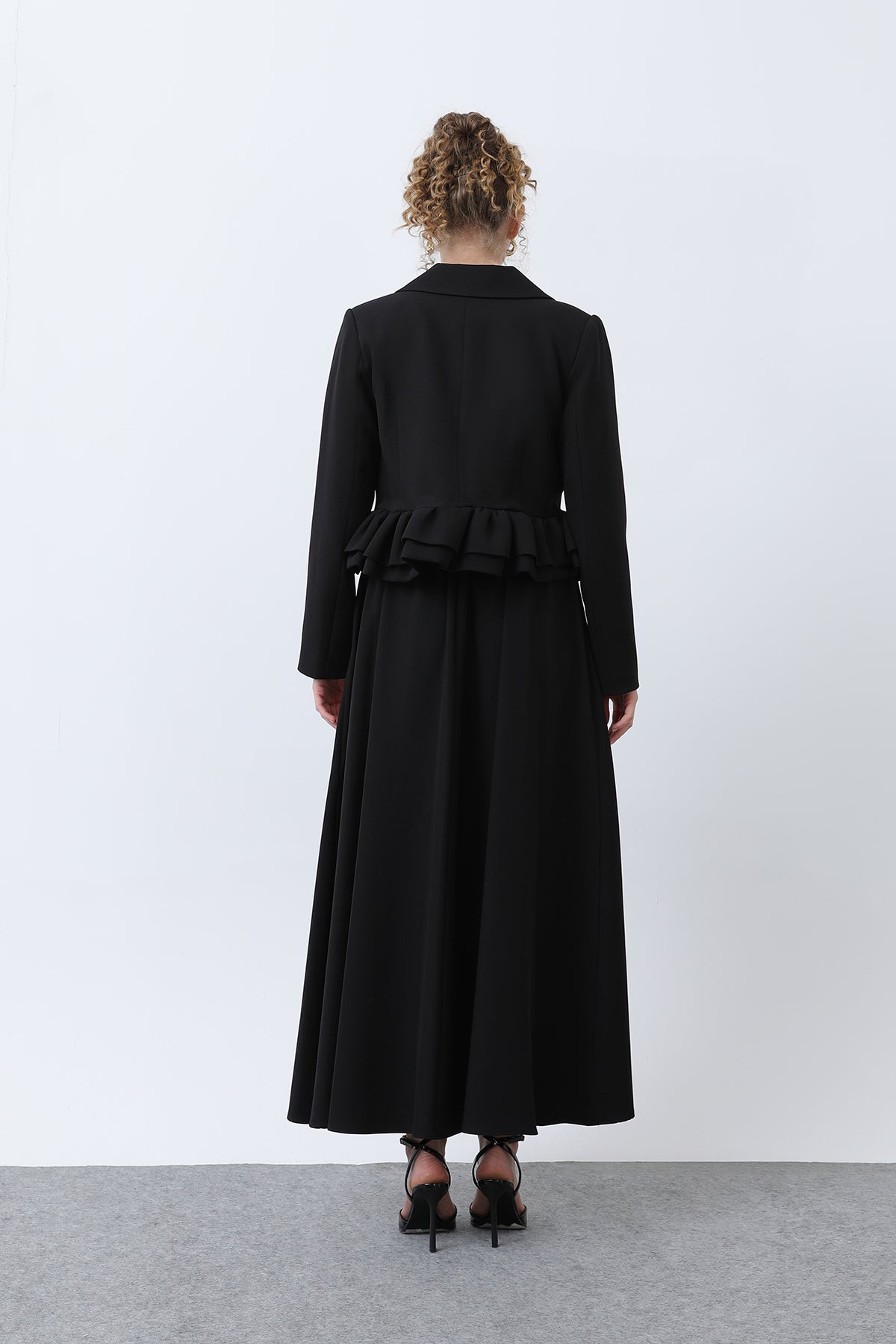 Kadın Volan Detaylı Ceketli Takım - 20650TKS