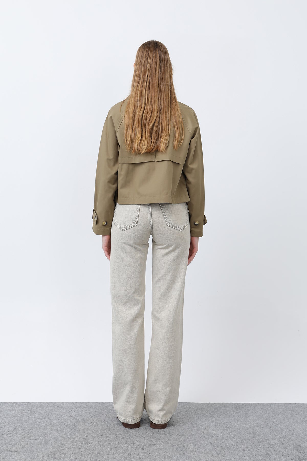 Kadın Kısa Trench - 32123TRC