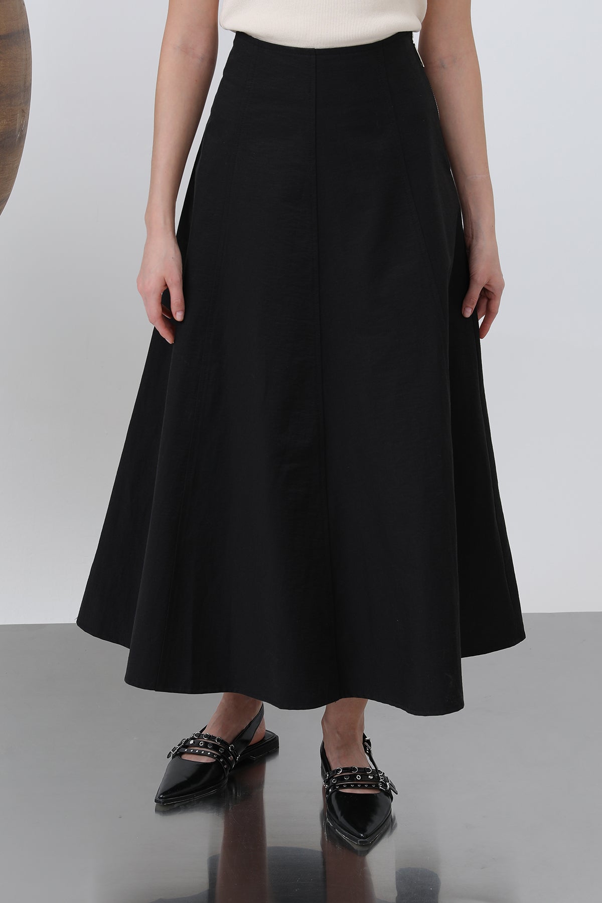 Kadın Kloş Uzun Etek -32136ETK