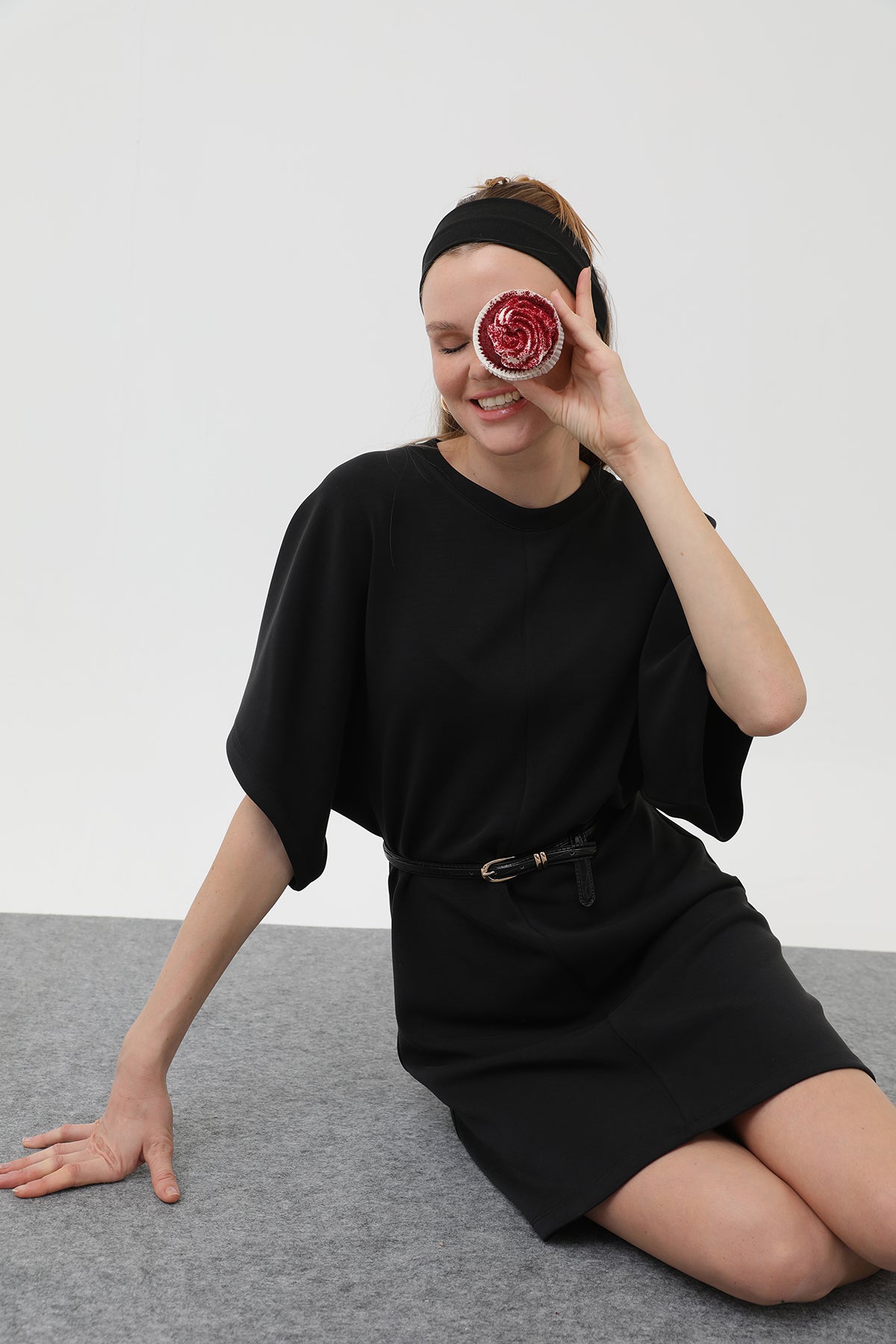 Kadın Basic Kısa Elbise - 32144ELB