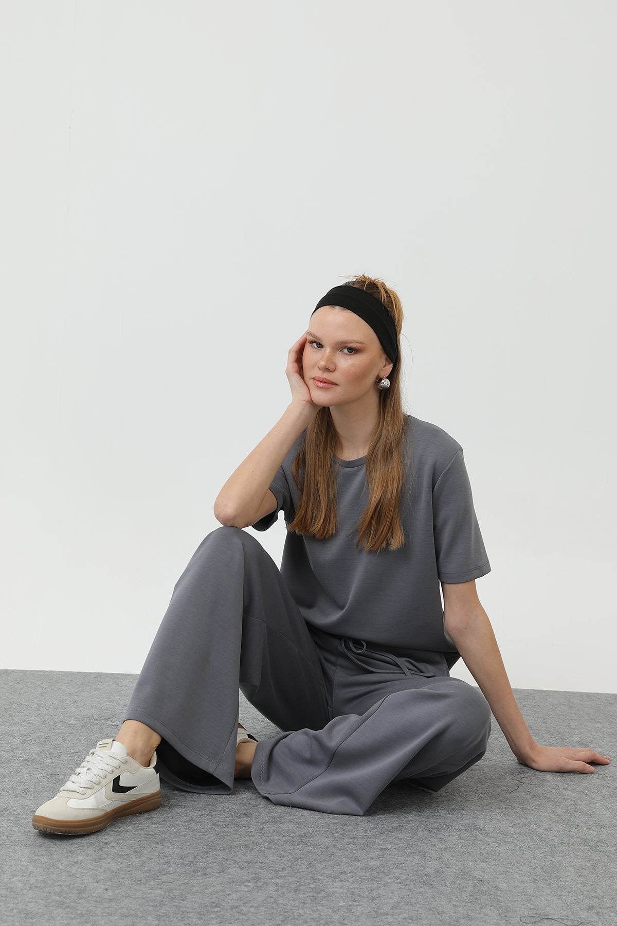 Kadın Basic Eşofman Takım - 32155TKS