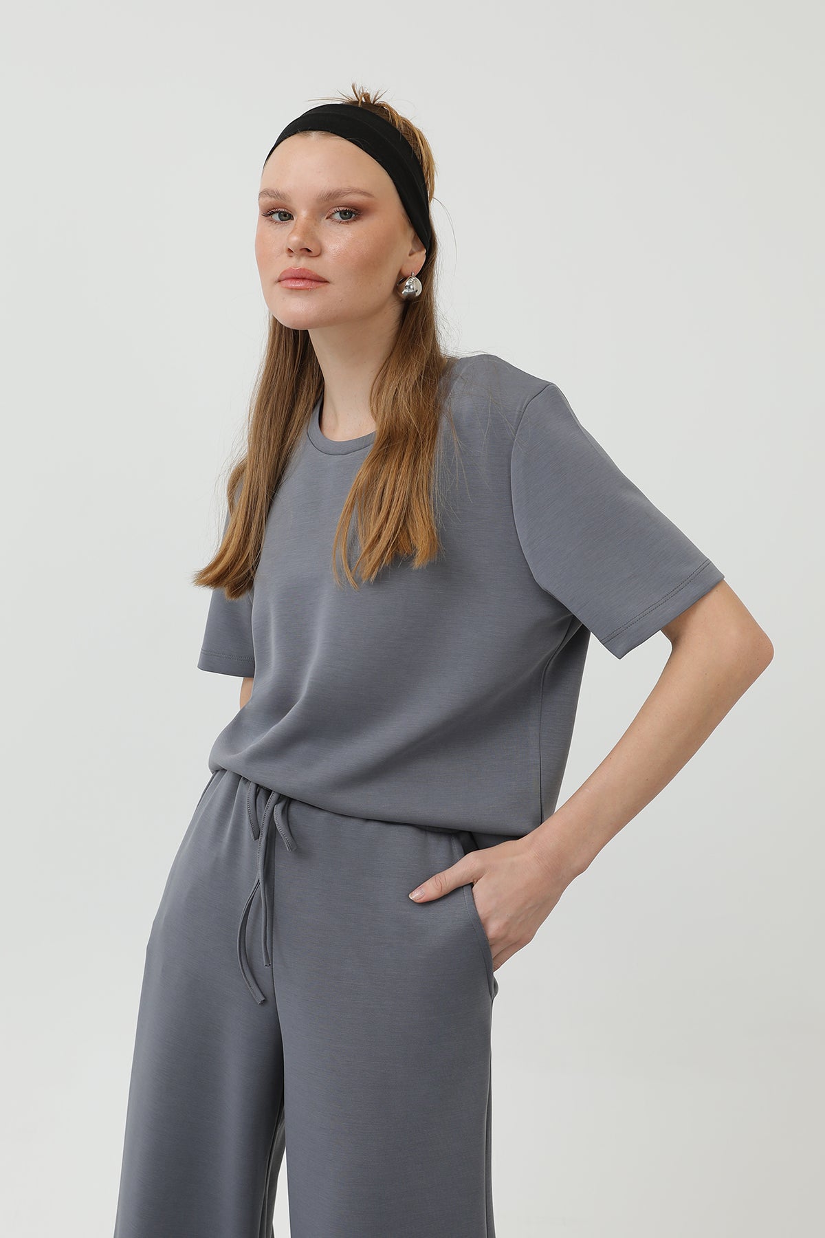 Kadın Basic Eşofman Takım - 32155TKS