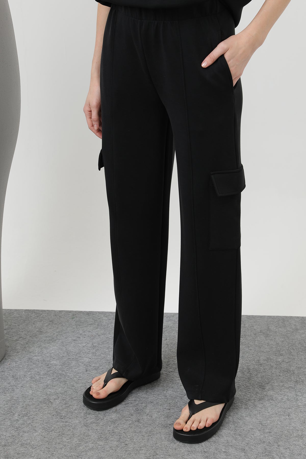 Kadın Cep Detaylı Eşofman - 32156PNT