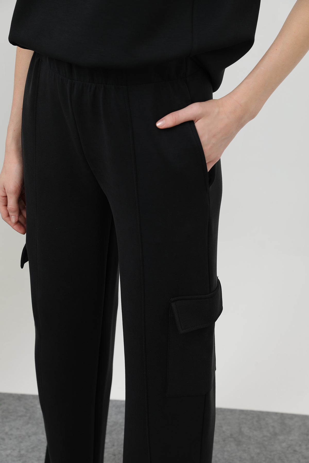 Kadın Cep Detaylı Eşofman - 32156PNT