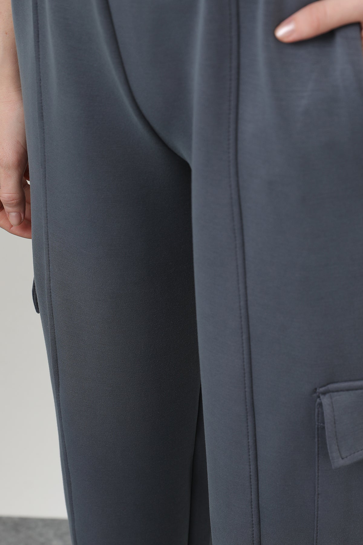 Kadın Cep Detaylı Eşofman - 32156PNT