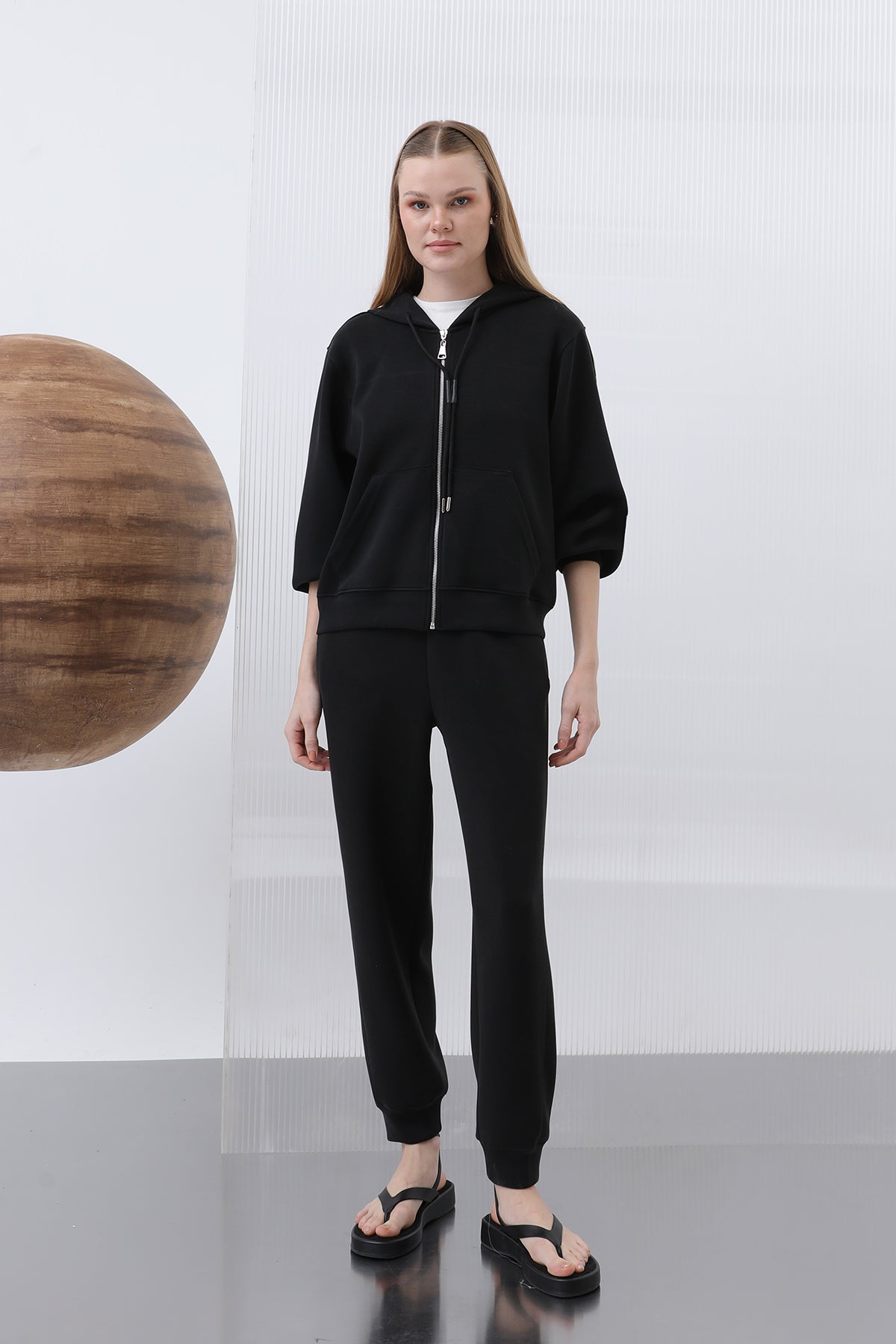 Kadın Bel Lastikli Pantolon - 32179PNT