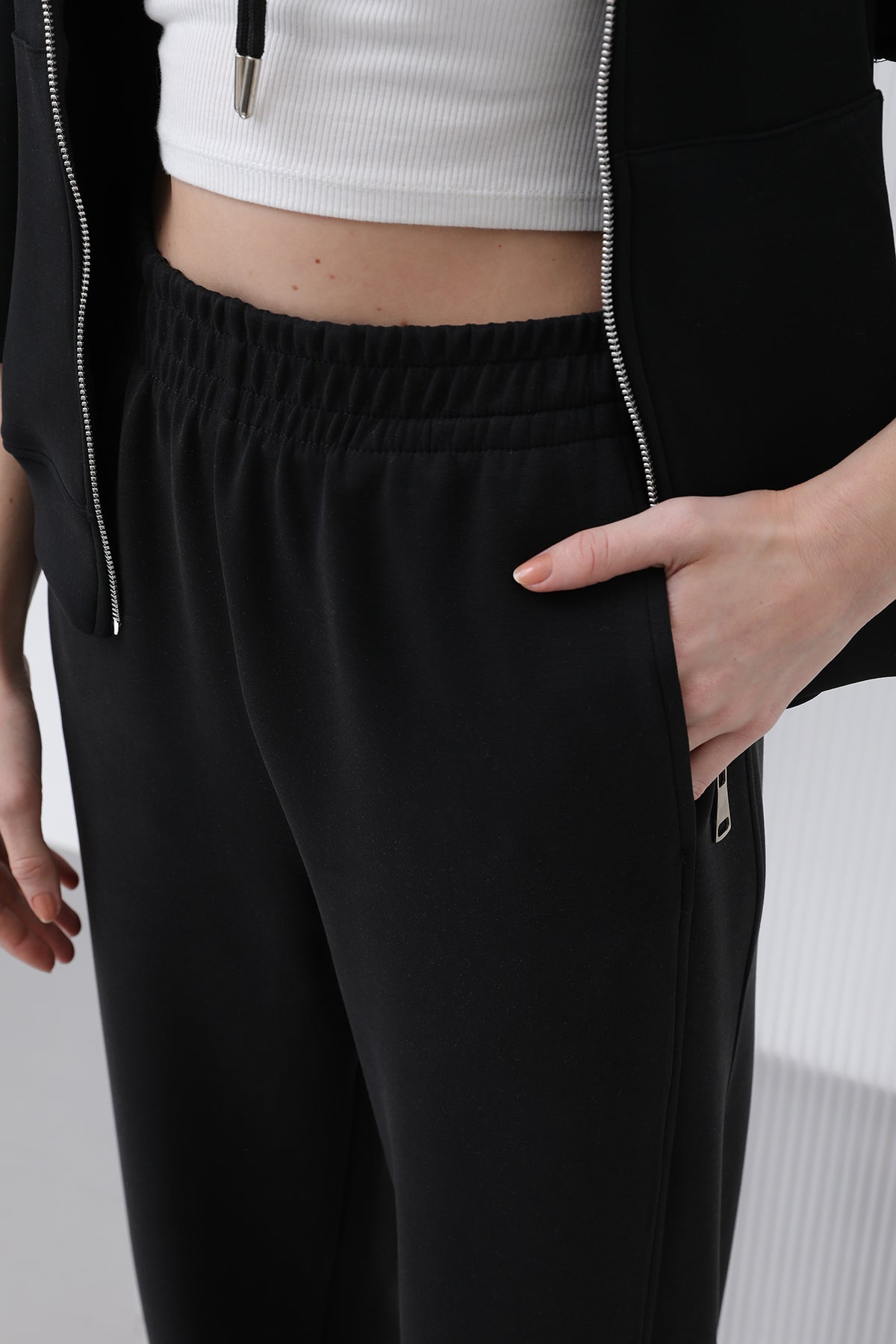 Kadın Bel Lastikli Pantolon - 32179PNT