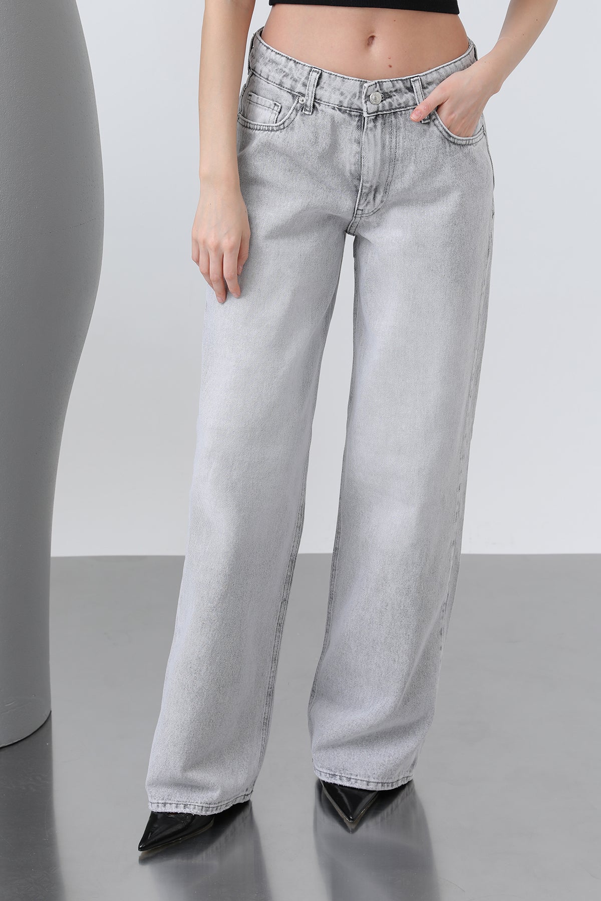 Kadın Denim Pantolon -32193PNT