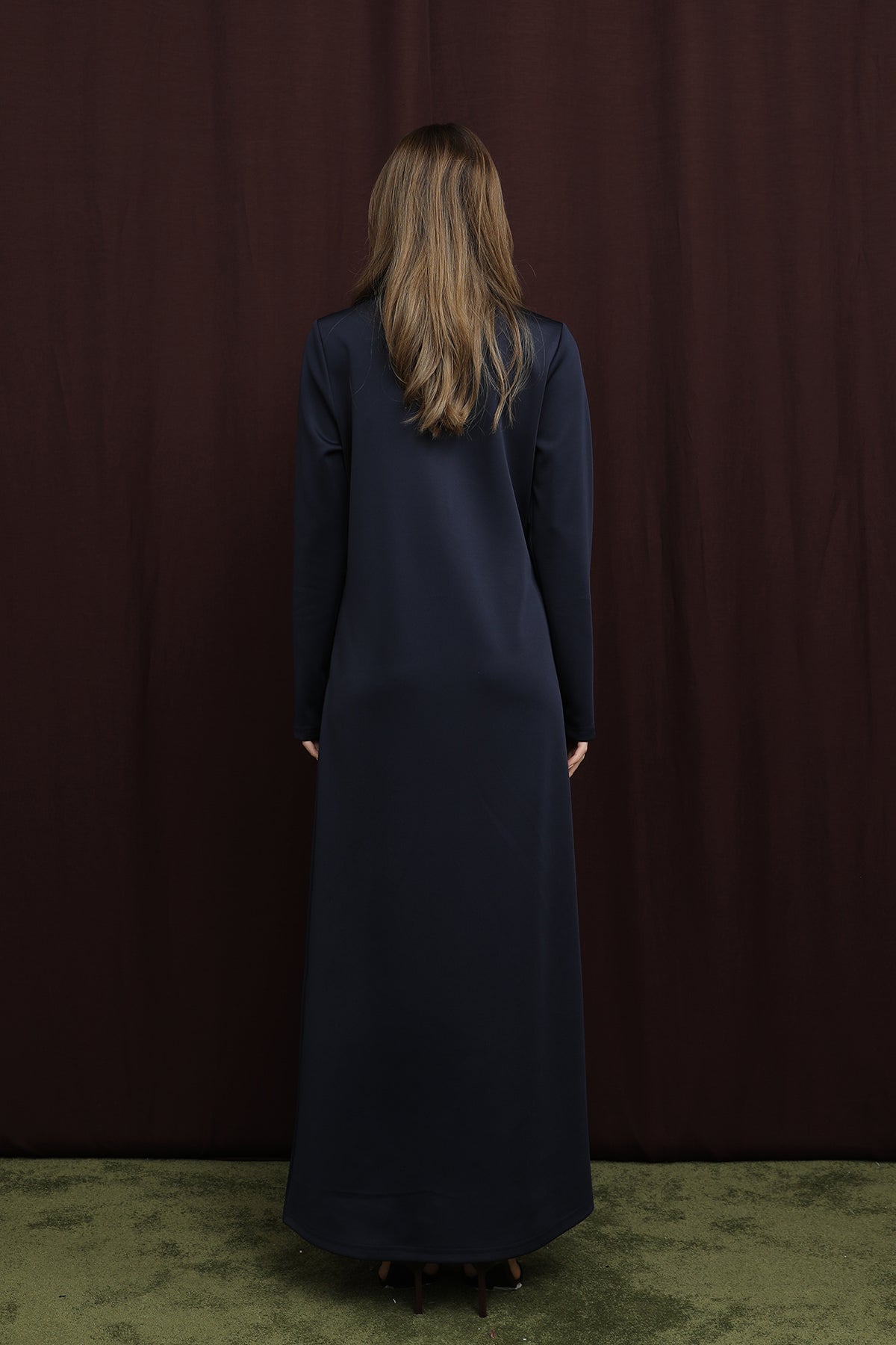 Kadın Dantel Detaylı Elbise - 12653ELB