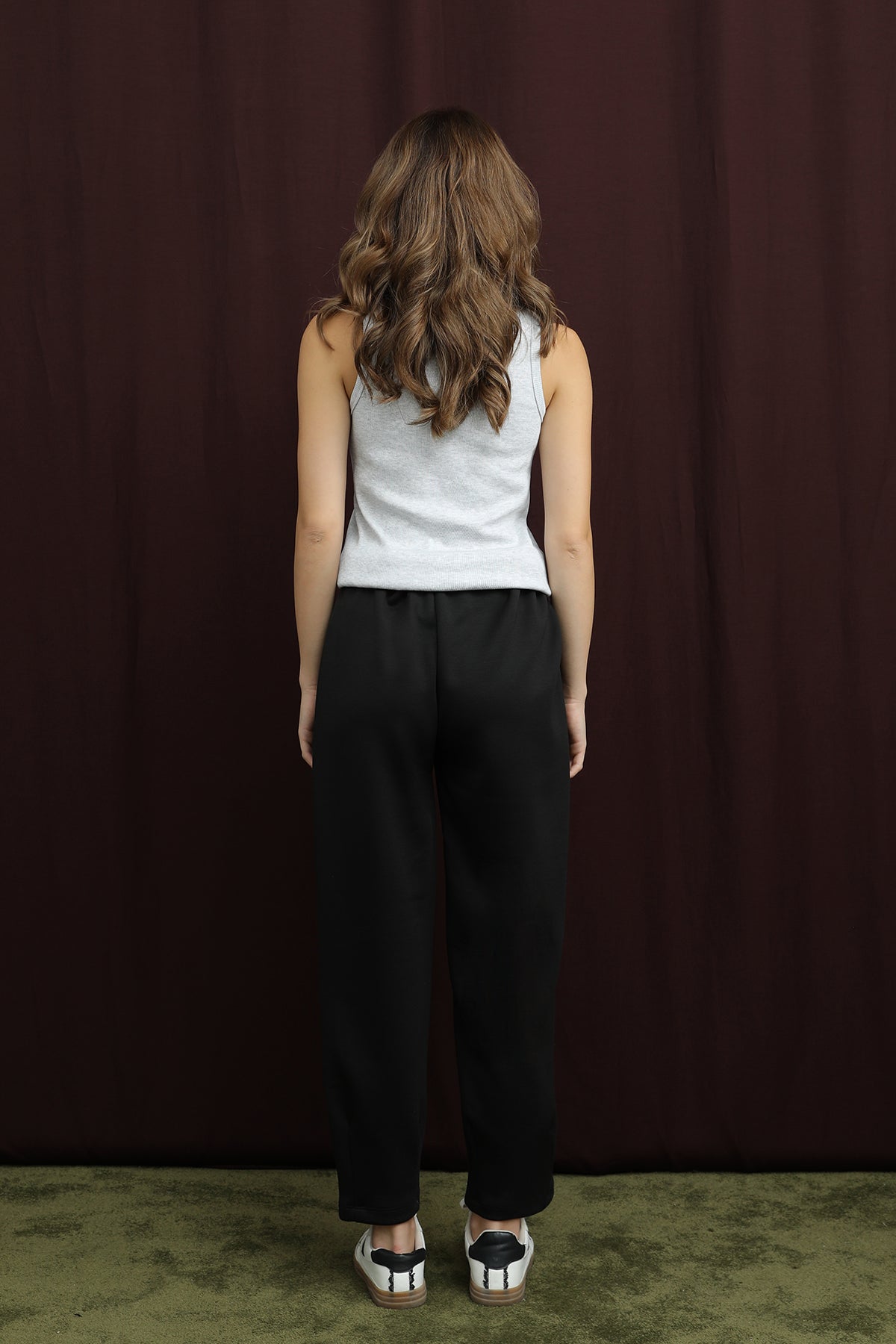 Kadın Paça Detaylı Havuç Pantolon - 18269PNT