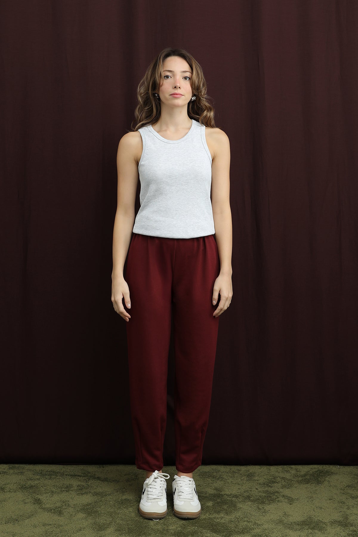 Kadın Paça Detaylı Havuç Pantolon - 18269PNT