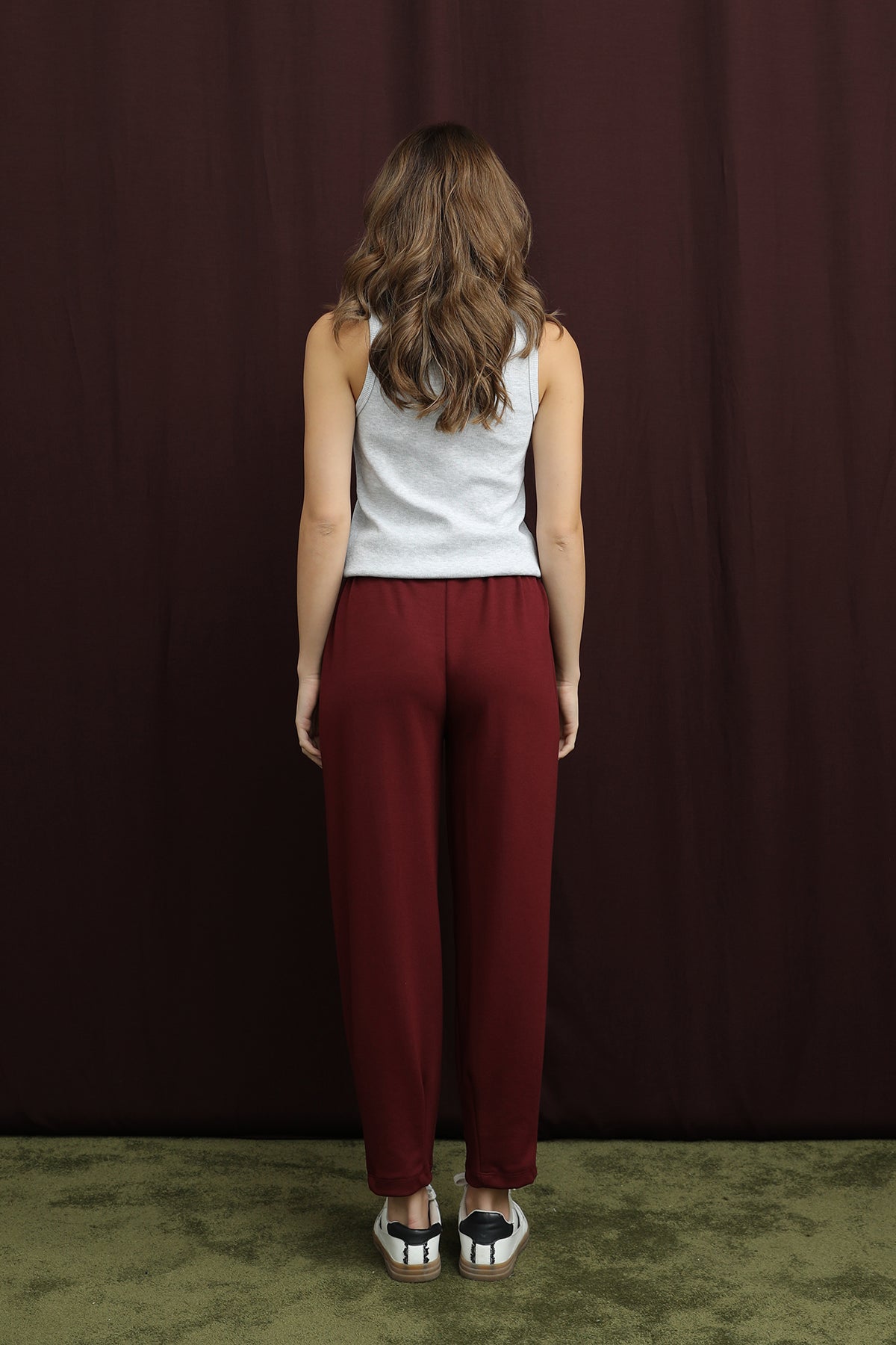 Kadın Paça Detaylı Havuç Pantolon - 18269PNT