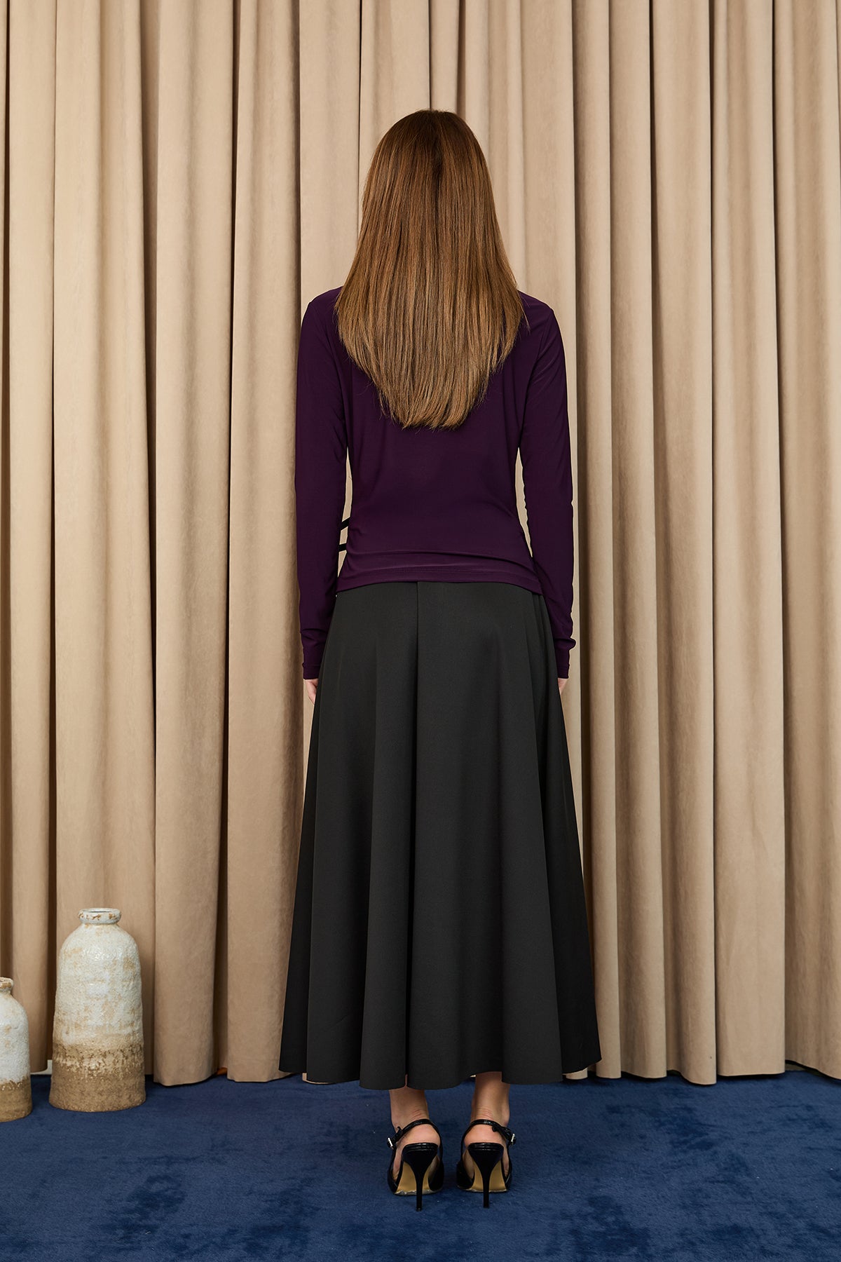 Kadın Kemer Detaylı Bluz -20721BLZ