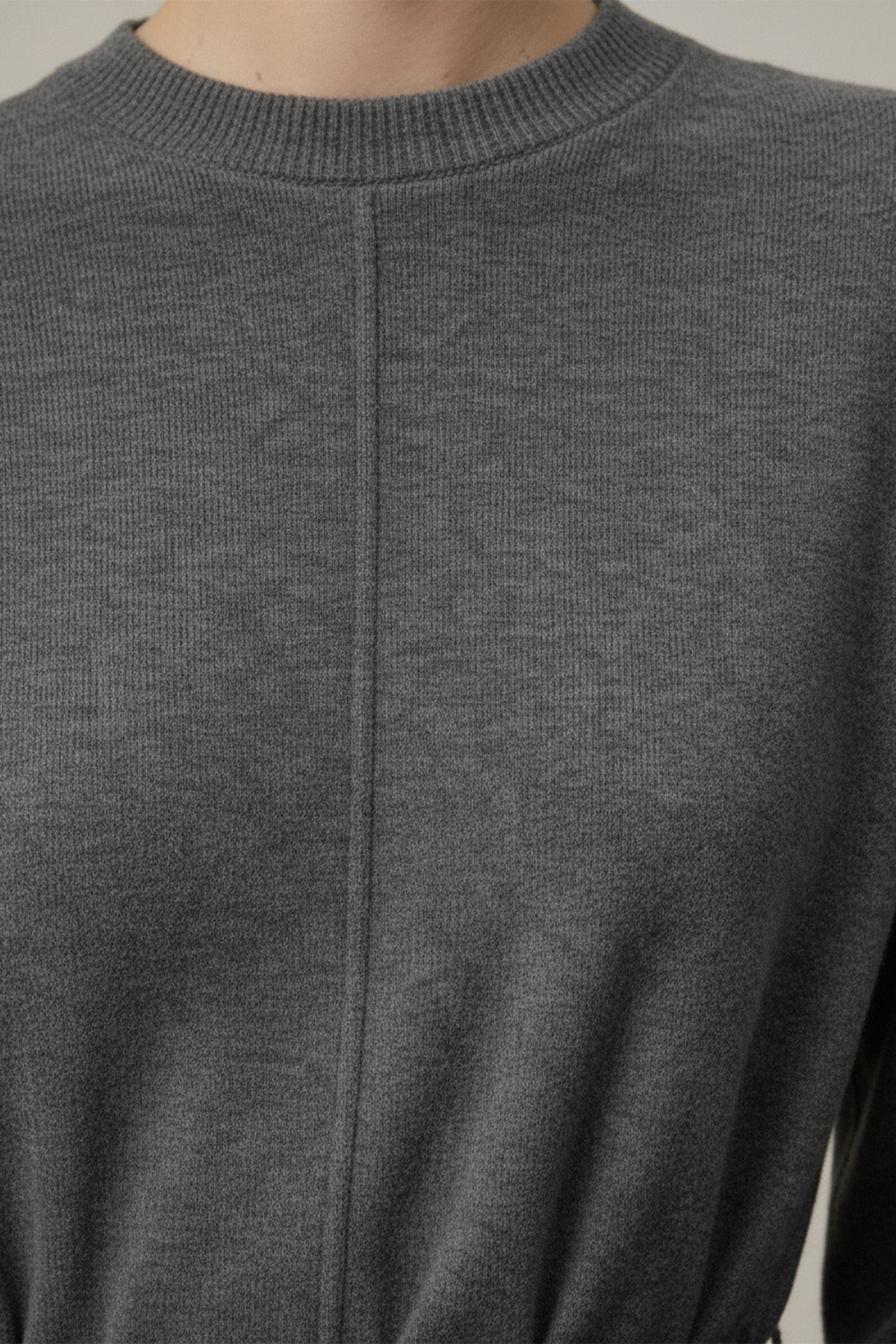 Kadın Kuşaklı Minimal Örme Tunik – 20725TBLZ