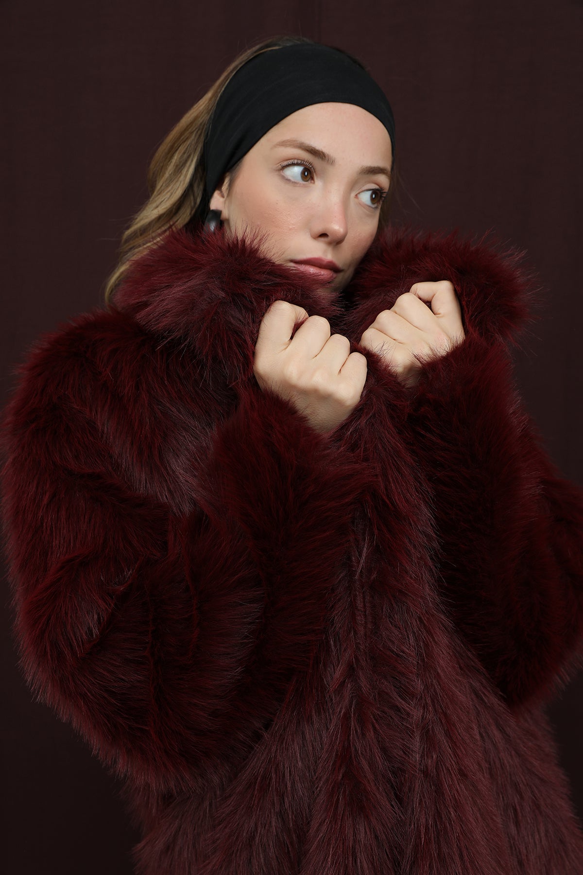 Kadın Kürk Kaban - 32409KBN