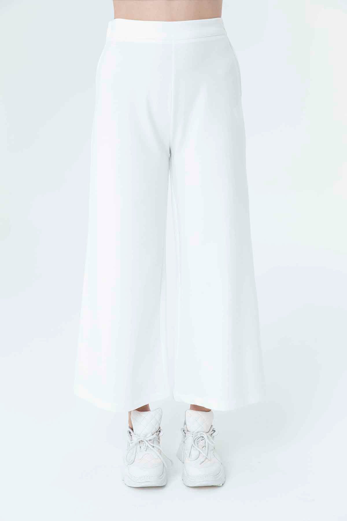 Kadın Geniş Paça Pantolon - 30007PNT