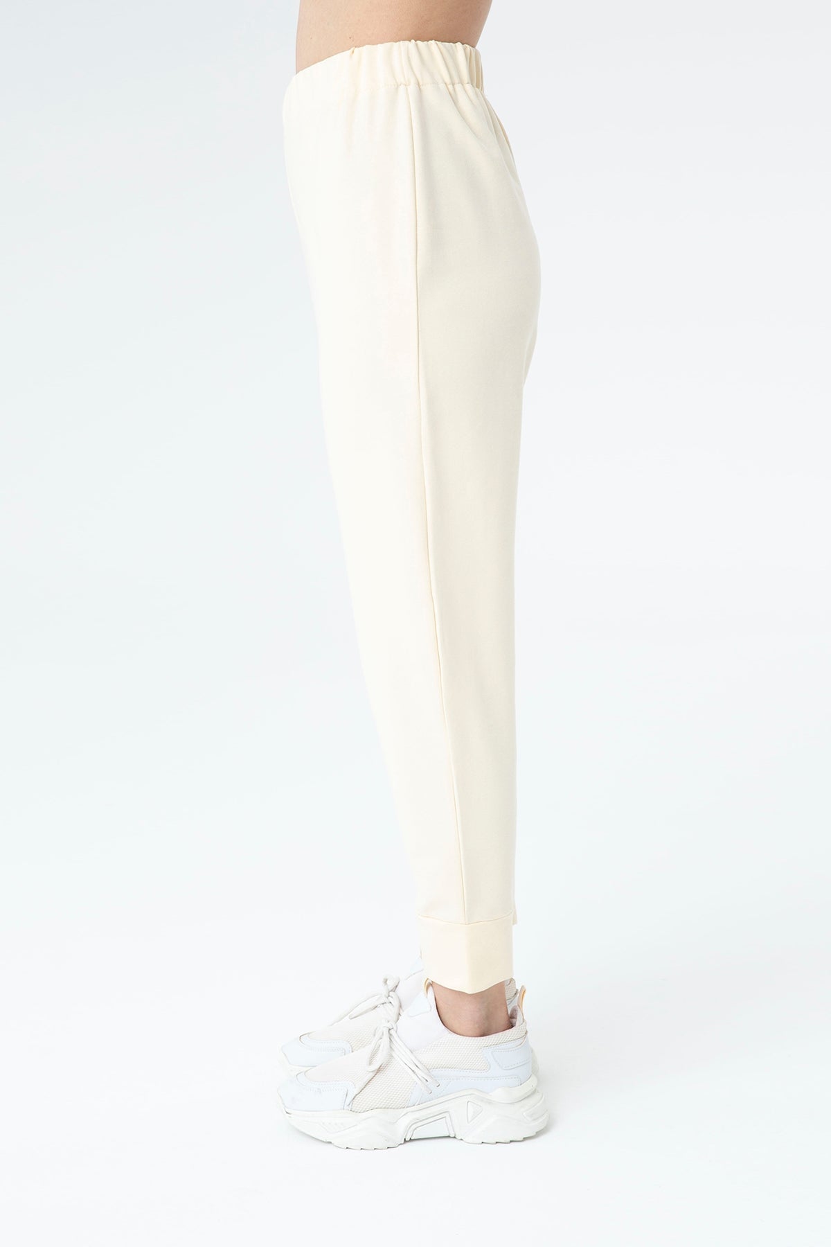 Kadın Ribana Detaylı Eşofman Altı - 30189PNT