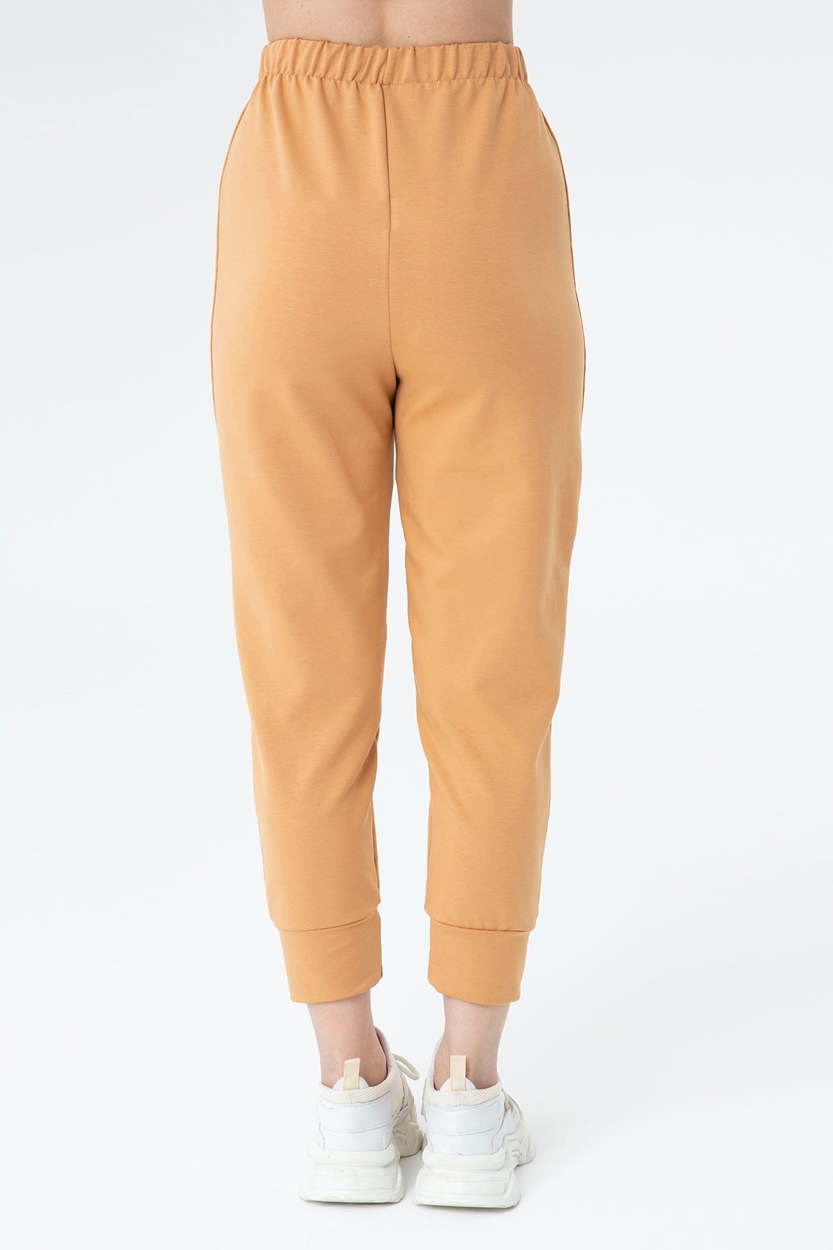 Kadın Ribana Detaylı Eşofman Altı - 30189PNT