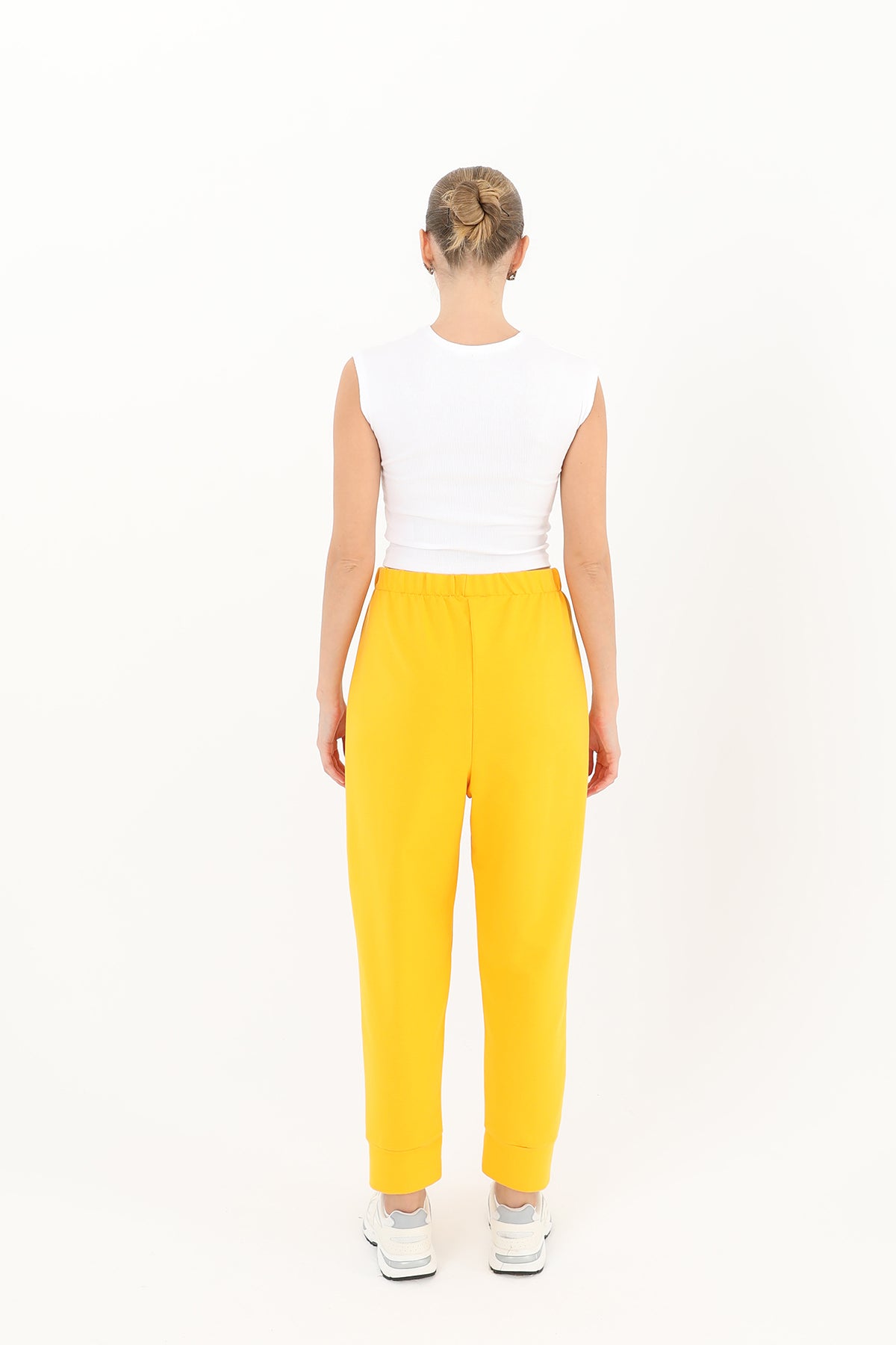 Kadın Ribana Detaylı Eşofman Altı - 30189PNT