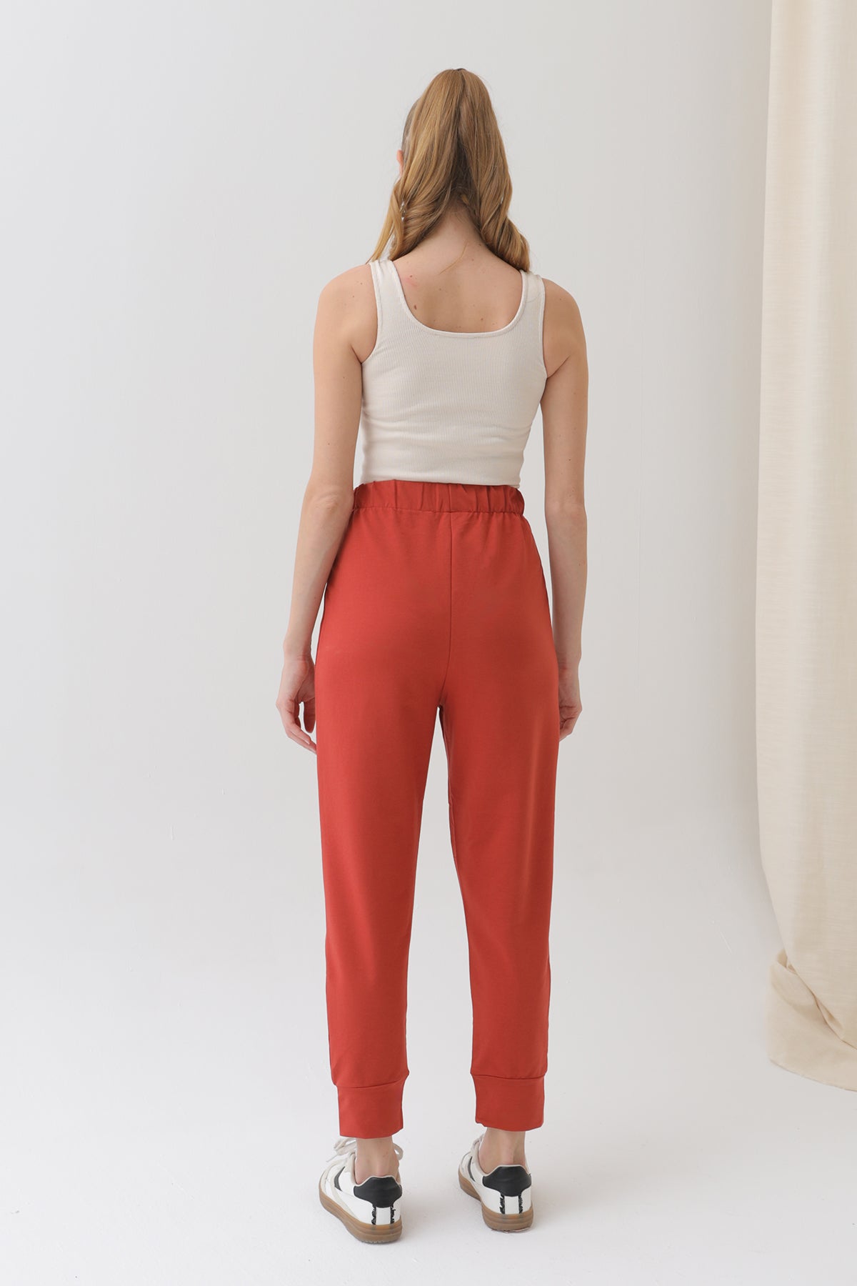 Kadın Ribana Detaylı Eşofman Altı - 30189PNT