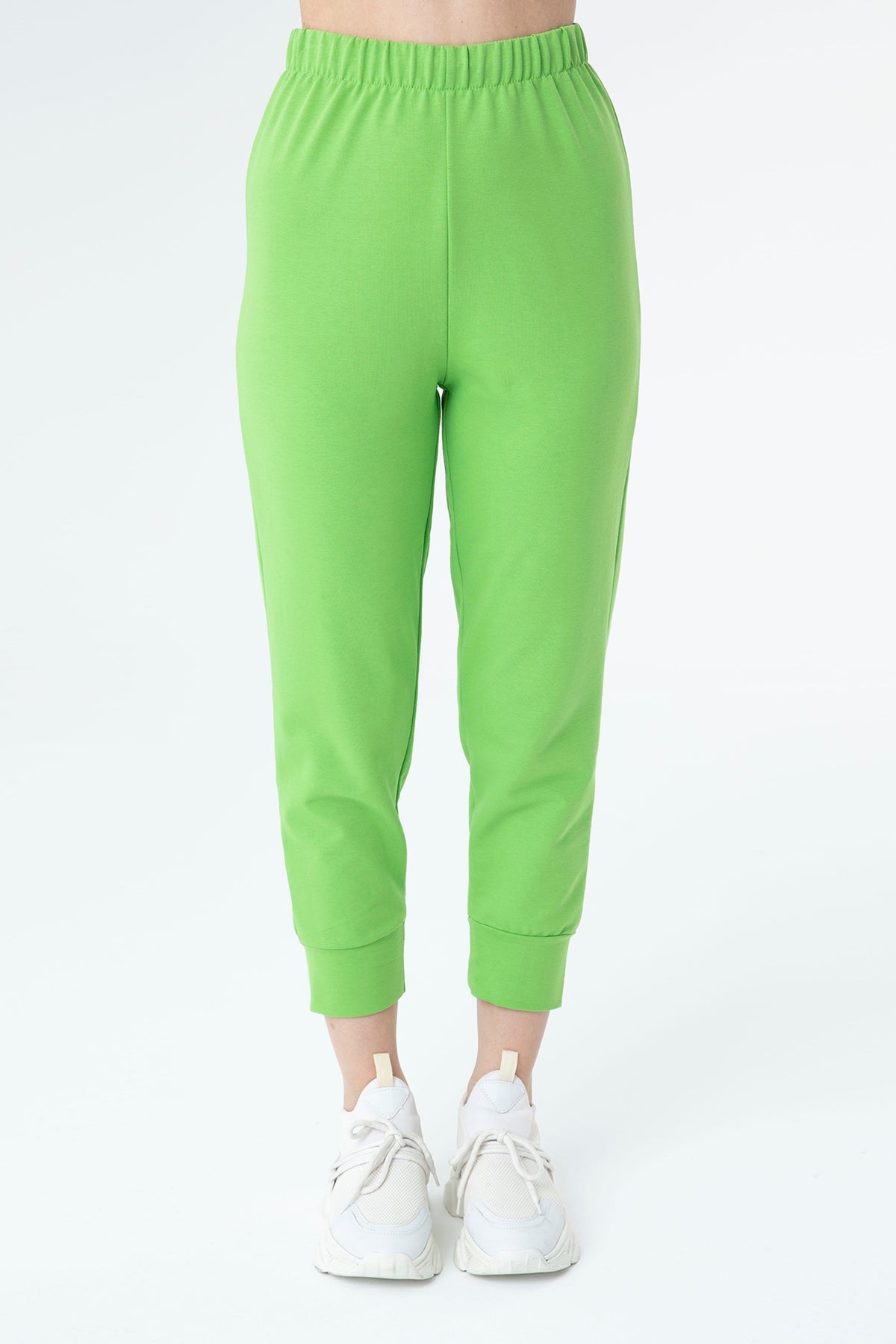 Kadın Ribana Detaylı Eşofman Altı - 30189PNT