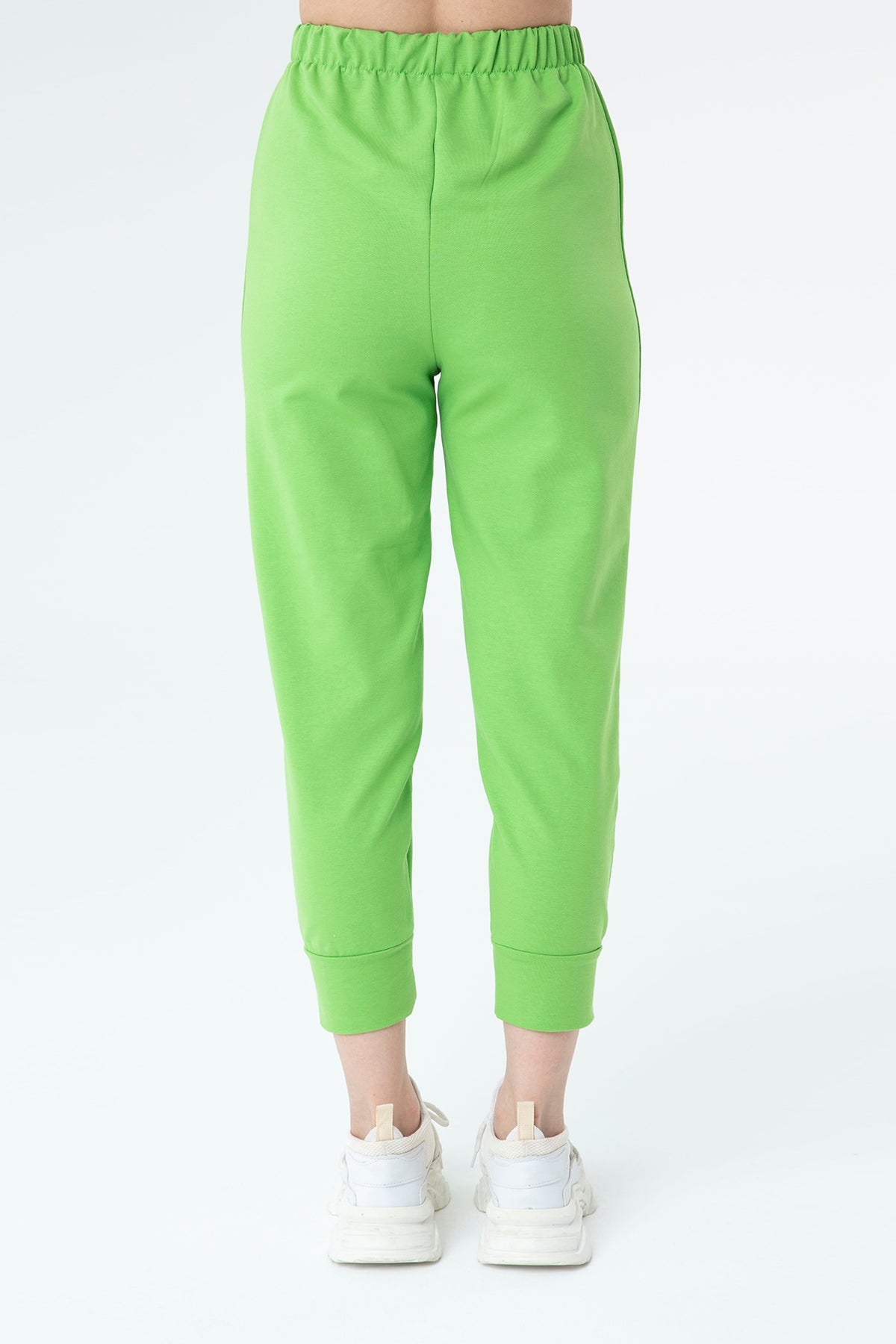 Kadın Ribana Detaylı Eşofman Altı - 30189PNT