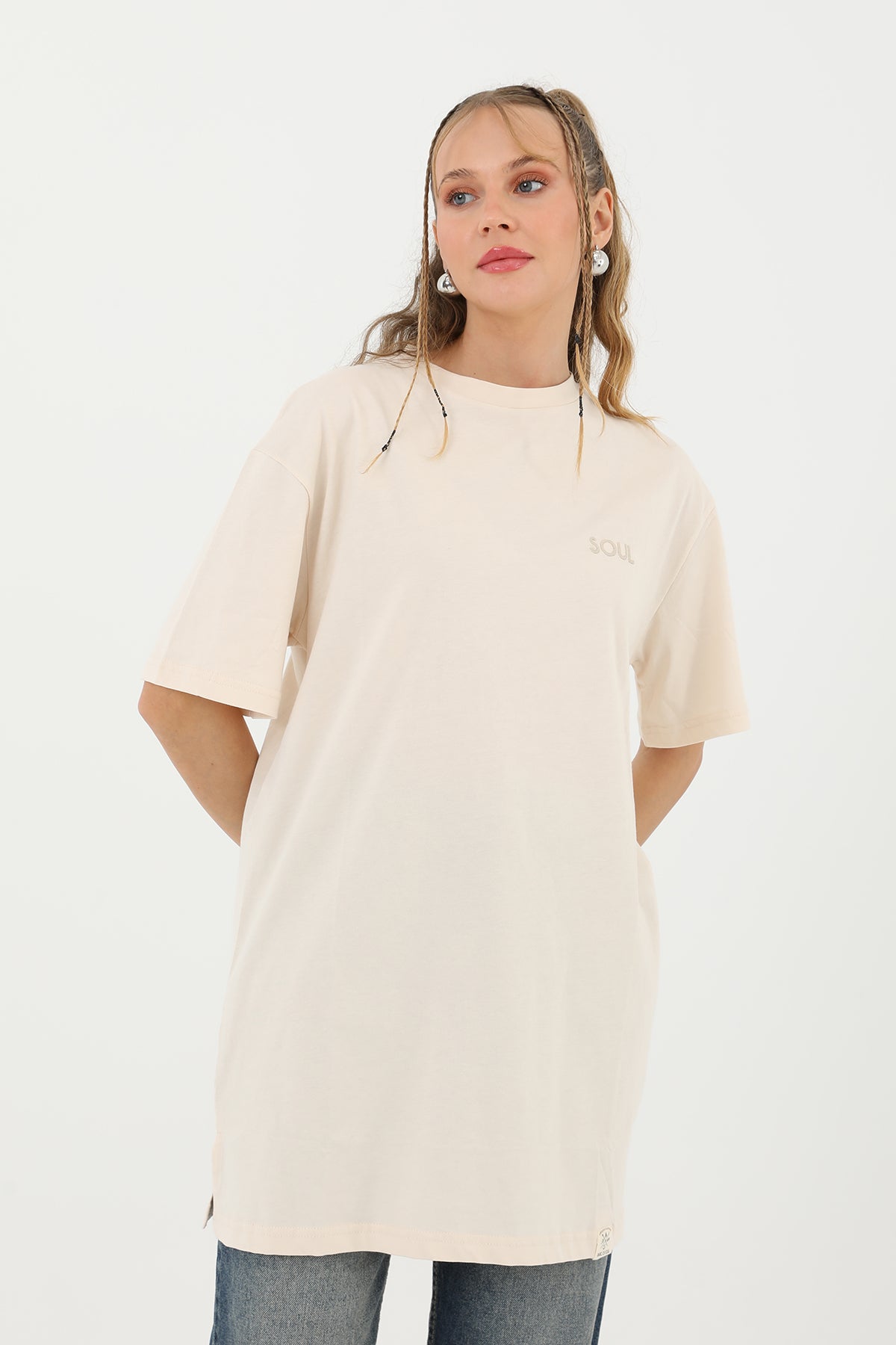 Kadın Basic T-shirt - 30727TSH