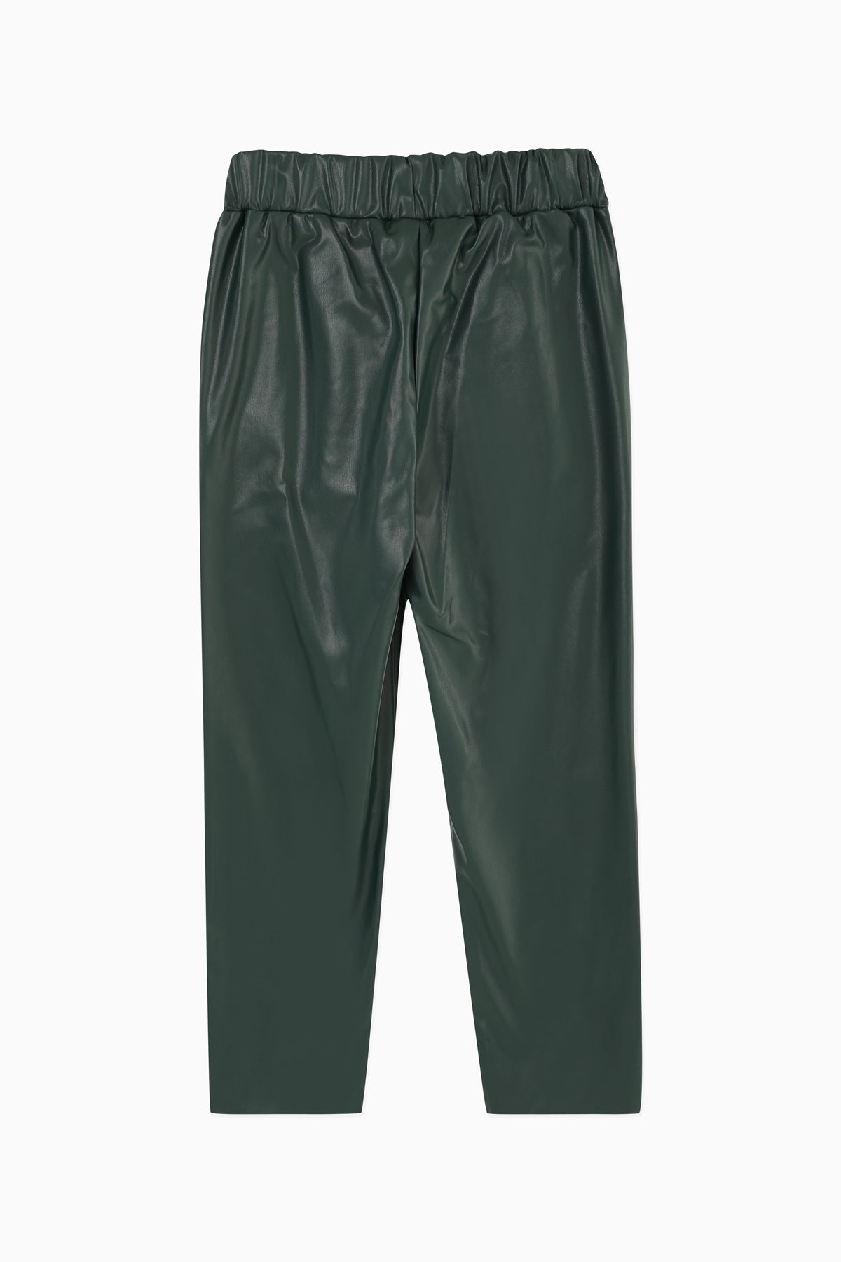 Kadın Havuç Form Deri Pantolon - 18135PNT