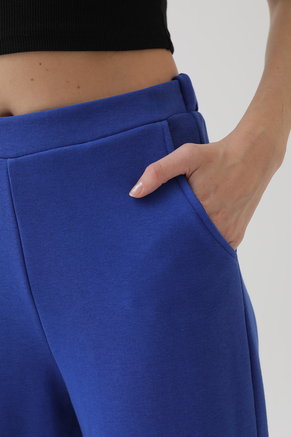 Kadın Geniş Paça Eşofman Altı  - 18152PNT