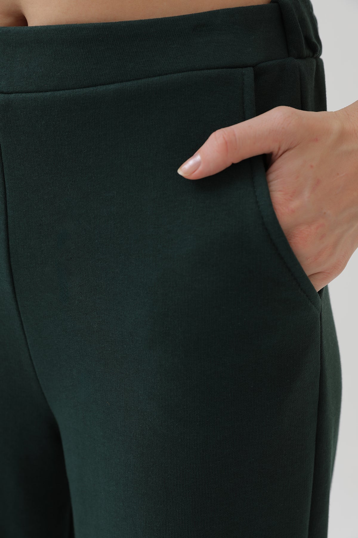 Женский Широкий Низ Спортивные брюки - 18152PNT