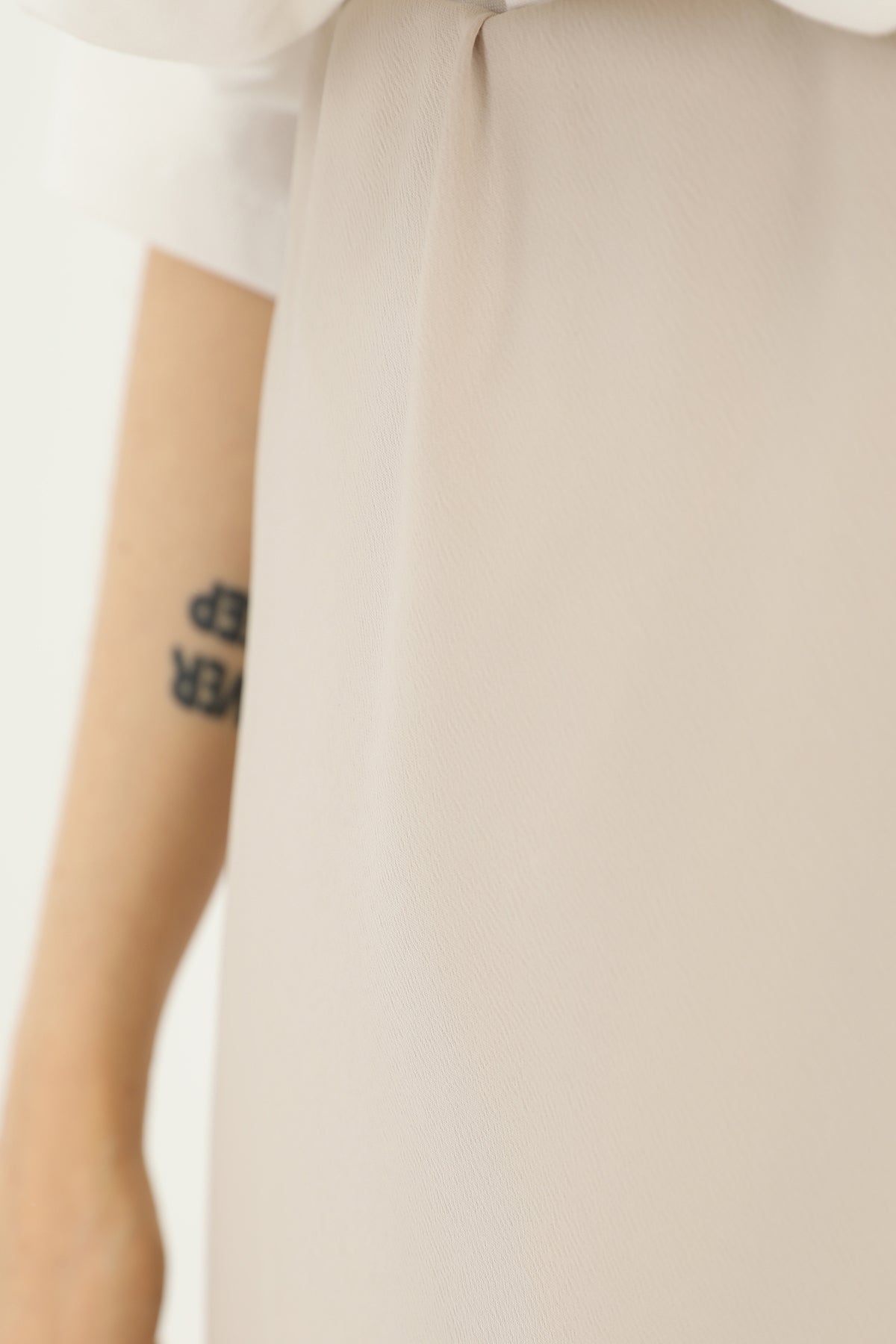 Kadın Saten Uzun Etek - 24S-31614ETK