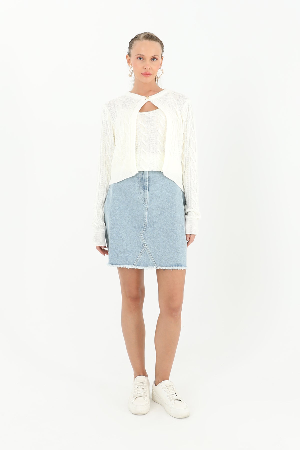 Kadın Örme Üst Ve Alt Takım  - 31778TKS