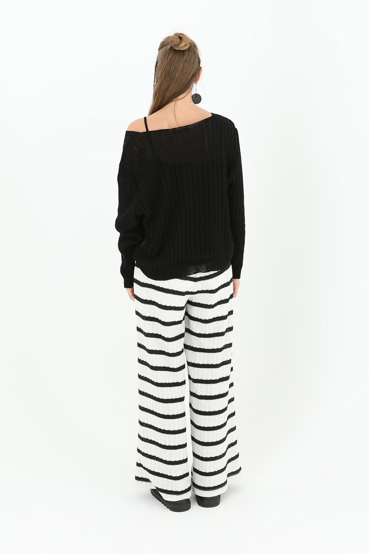 Kadın Örme İkili Bluz Takım  - 31779BLZ